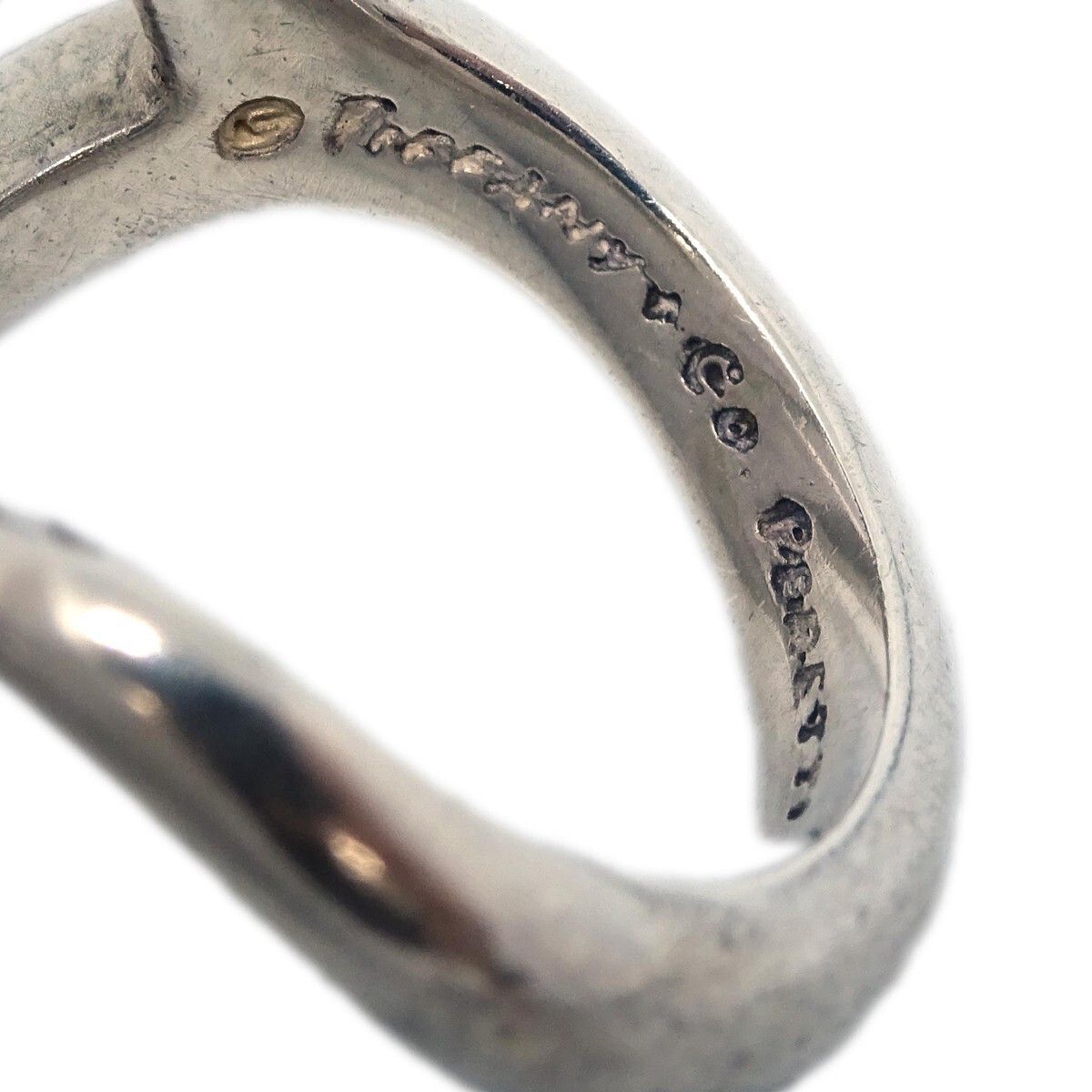 Tiffany & Co. Tiffany & Co. Elsa Peretti Open Heart Silver 925 Size ONE SIZE - 3 Thumbnail