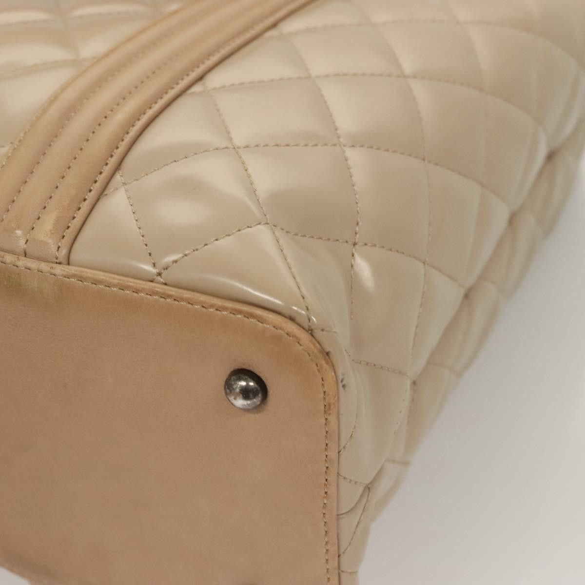 Chanel Chanel Quilted Boy Tote Quilted Aged Glazed Aged Calfskin Size ONE SIZE - 12 Thumbnail