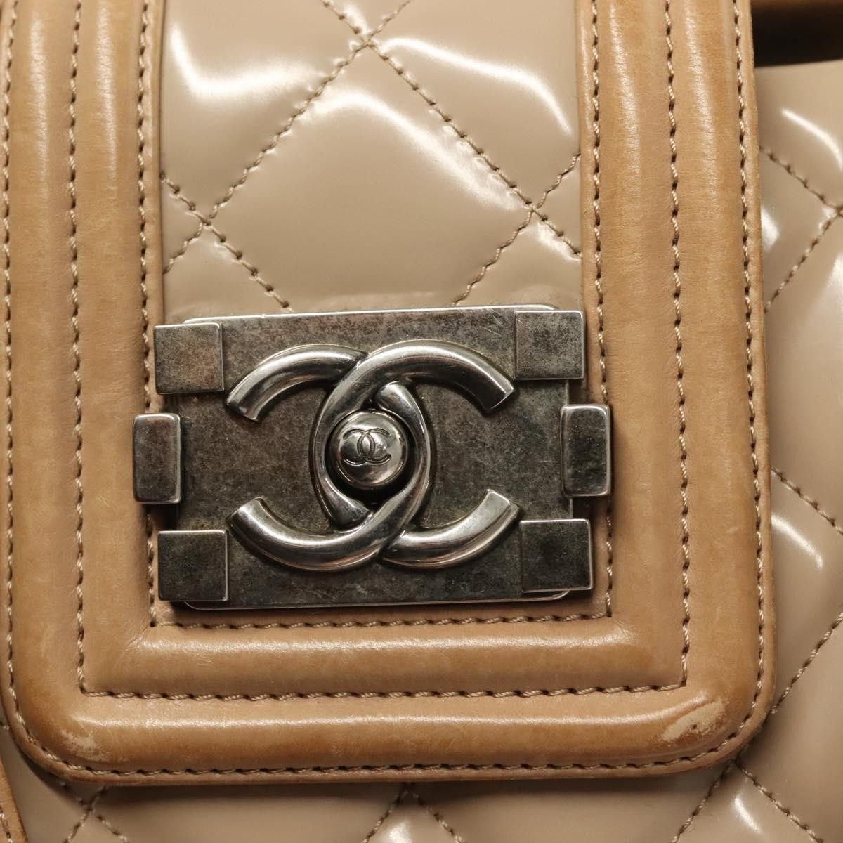 Chanel Chanel Quilted Boy Tote Quilted Aged Glazed Aged Calfskin Size ONE SIZE - 14 Thumbnail