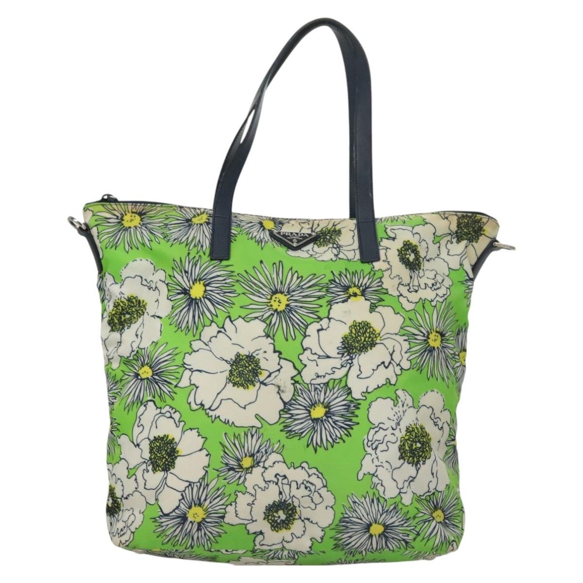 Prada Prada Convertible Tote Printed Tessuto with Saffiano Size ONE SIZE - 20 Thumbnail
