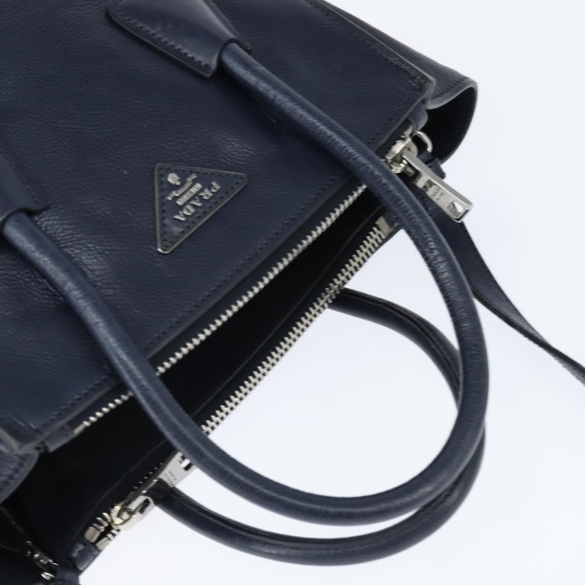 Prada Prada Cuir Convertible Shopping Tote Leather Size ONE SIZE - 17 Thumbnail