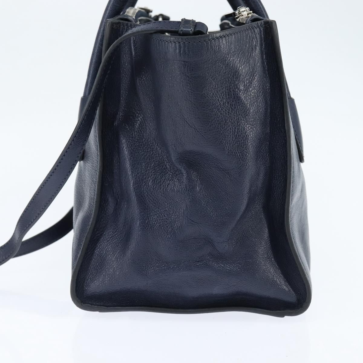 Prada Prada Cuir Convertible Shopping Tote Leather Size ONE SIZE - 3 Thumbnail
