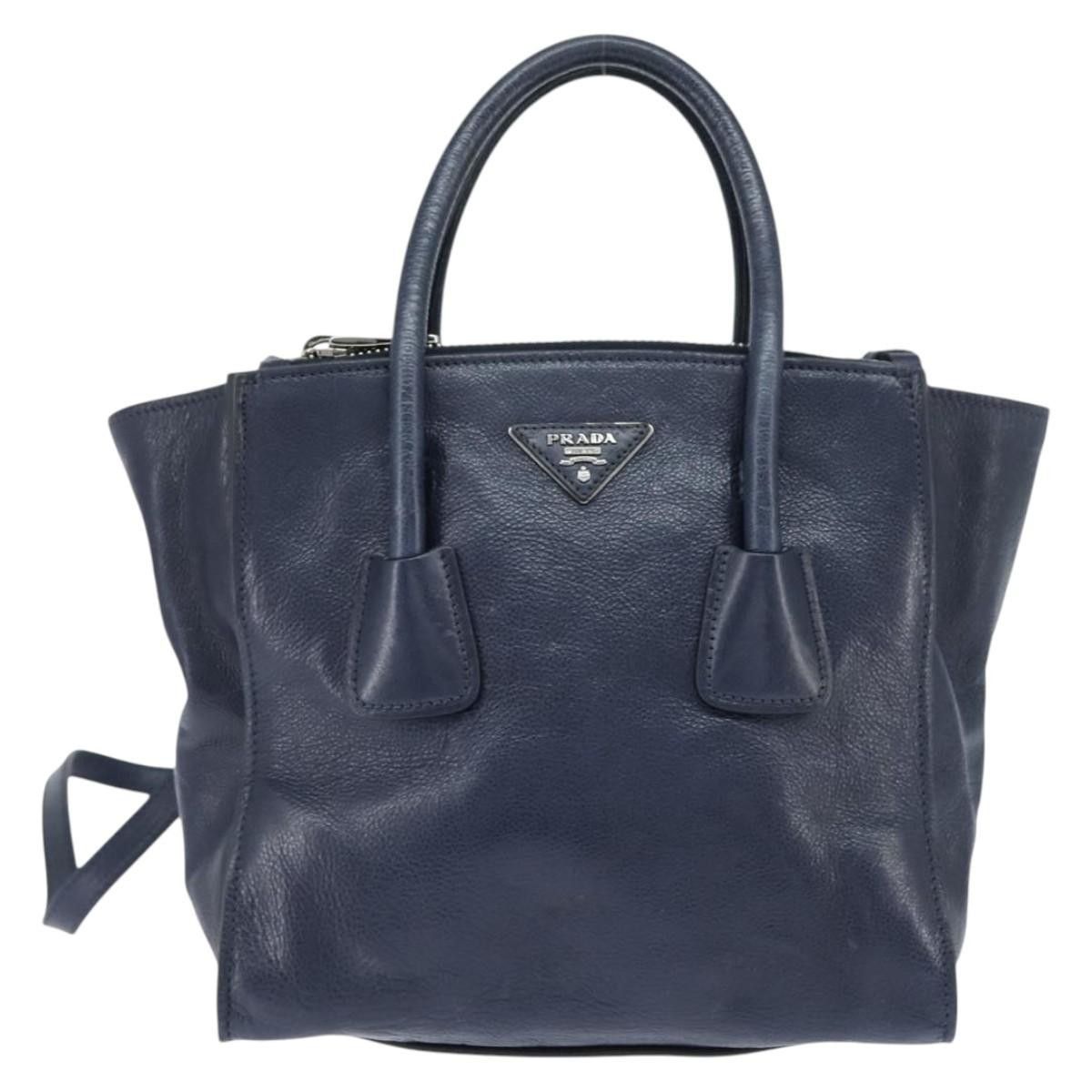 Prada Prada Cuir Convertible Shopping Tote Leather Size ONE SIZE - 11 Thumbnail