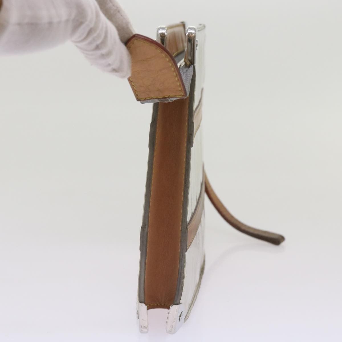 Louis Vuitton Louis Vuitton Trunk Pouch Monogram Mirror Coated Canvas Size ONE SIZE - 3 Thumbnail