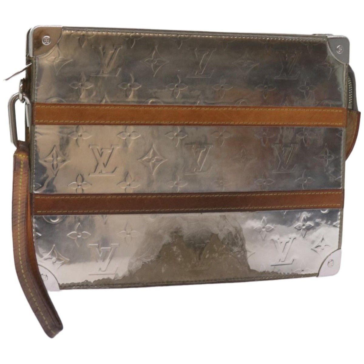 Louis Vuitton Louis Vuitton Trunk Pouch Monogram Mirror Coated Canvas Size ONE SIZE - 12 Thumbnail