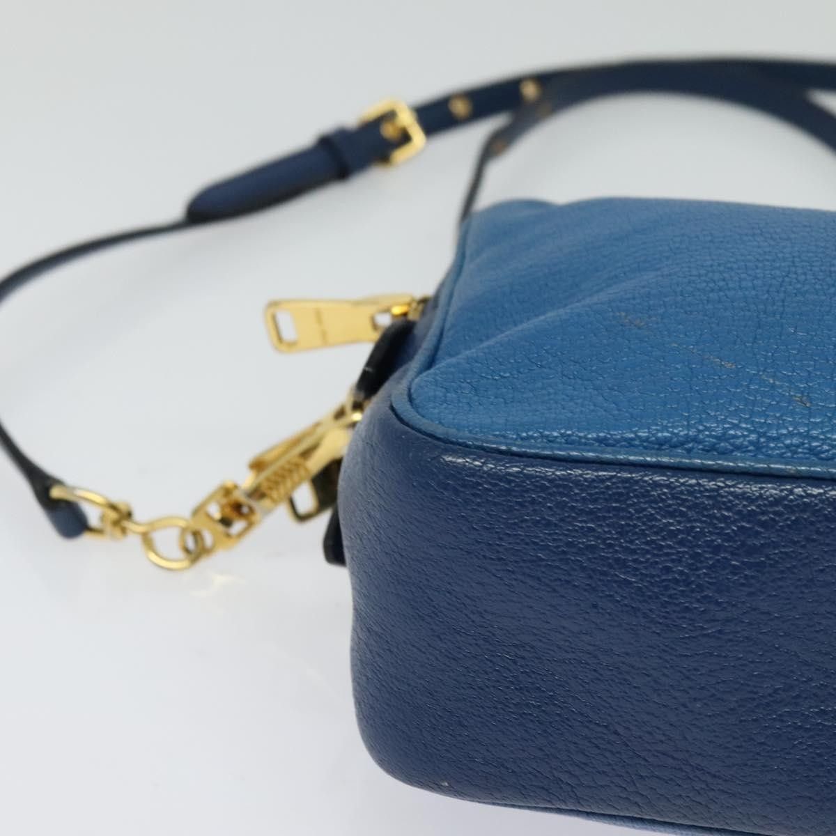 Miu Miu Miu Miu Madras Double Zip Crossbody Bag Leather Size ONE SIZE - 12 Thumbnail