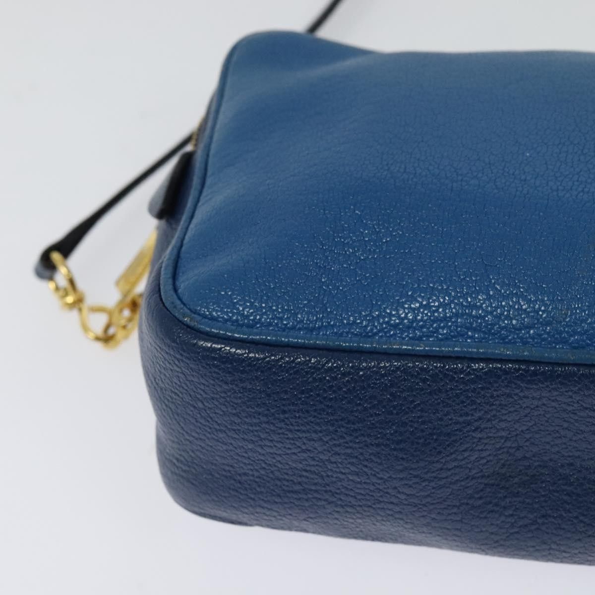 Miu Miu Miu Miu Madras Double Zip Crossbody Bag Leather Size ONE SIZE - 10 Thumbnail