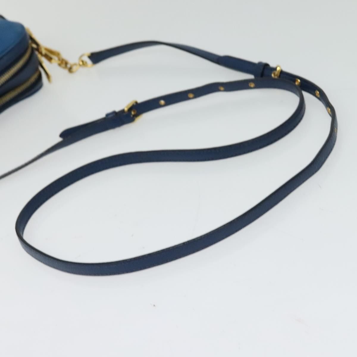 Miu Miu Miu Miu Madras Double Zip Crossbody Bag Leather Size ONE SIZE - 8 Thumbnail