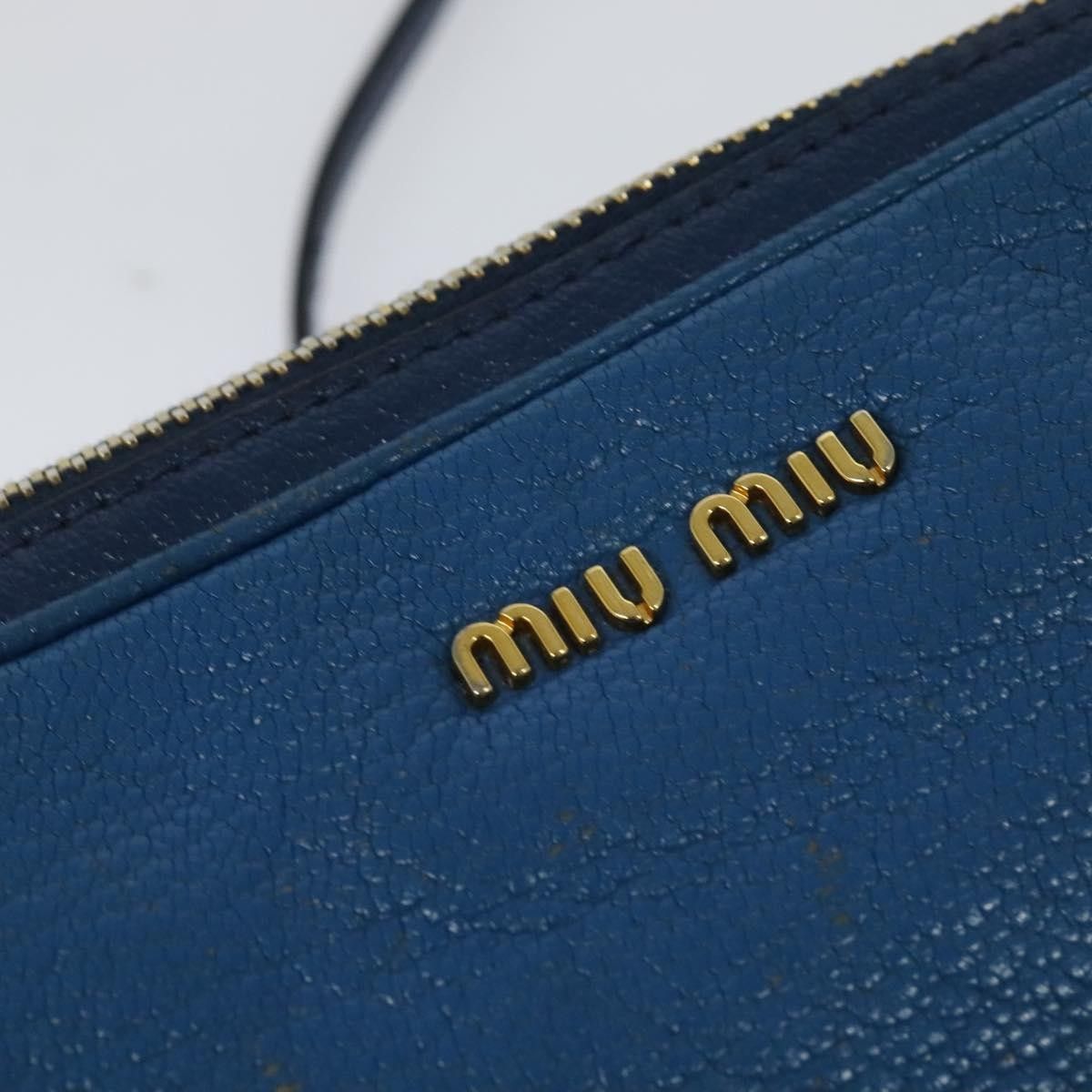 Miu Miu Miu Miu Madras Double Zip Crossbody Bag Leather Size ONE SIZE - 13 Thumbnail