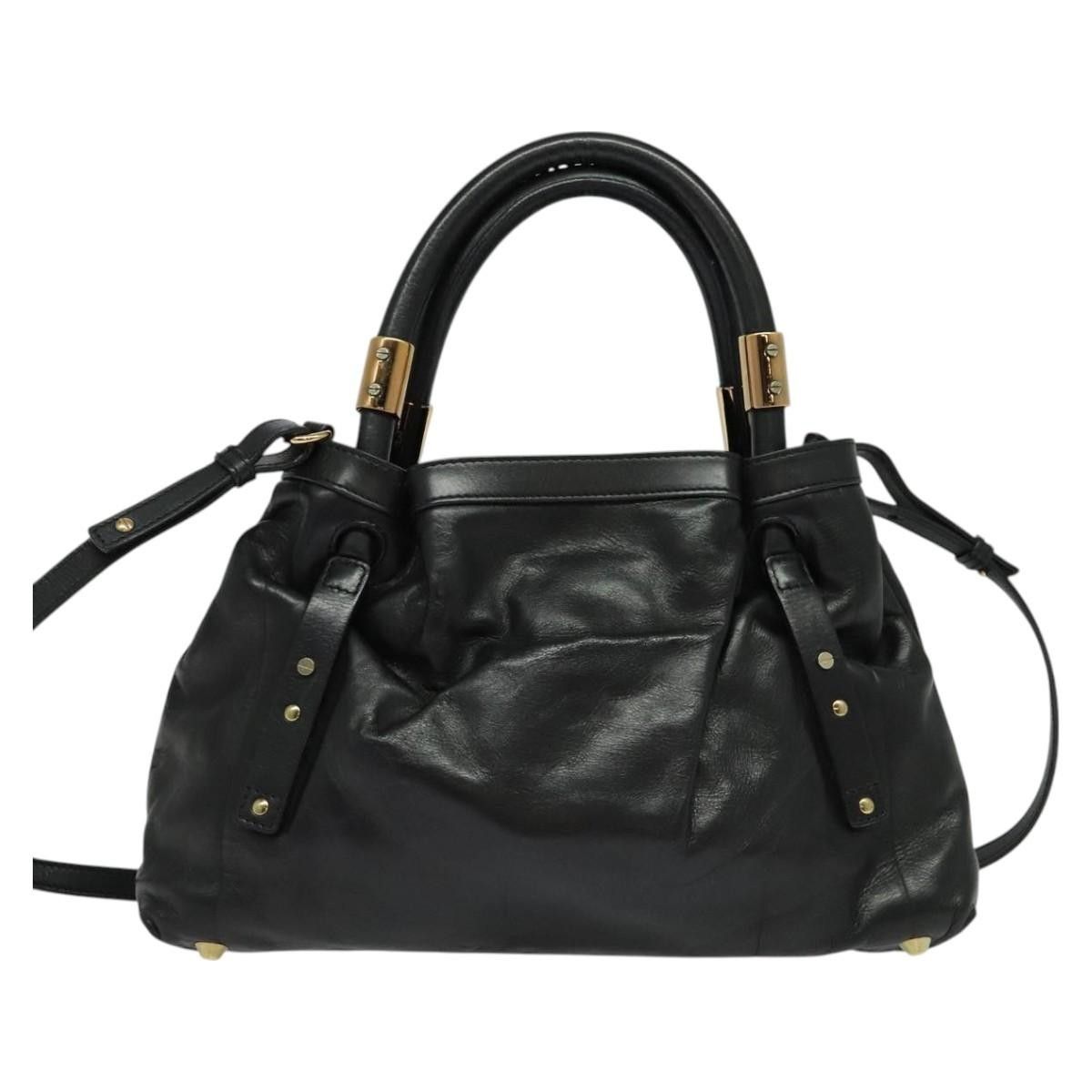 Chloe Chloe Victoria Handbag Leather Size ONE SIZE - 2 Thumbnail