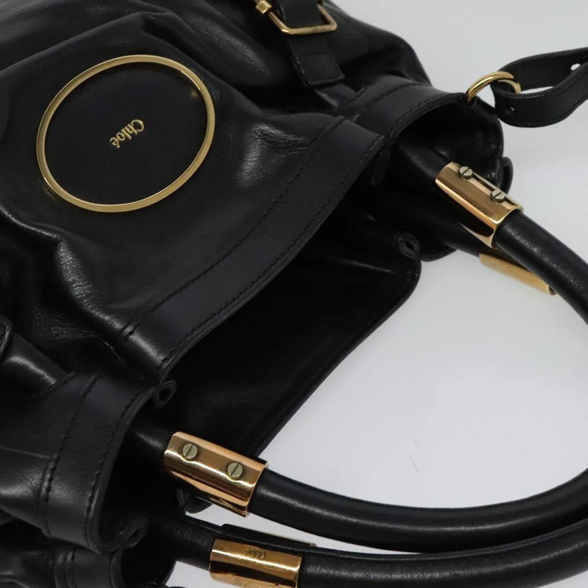 Chloe Chloe Victoria Handbag Leather Size ONE SIZE - 15 Thumbnail