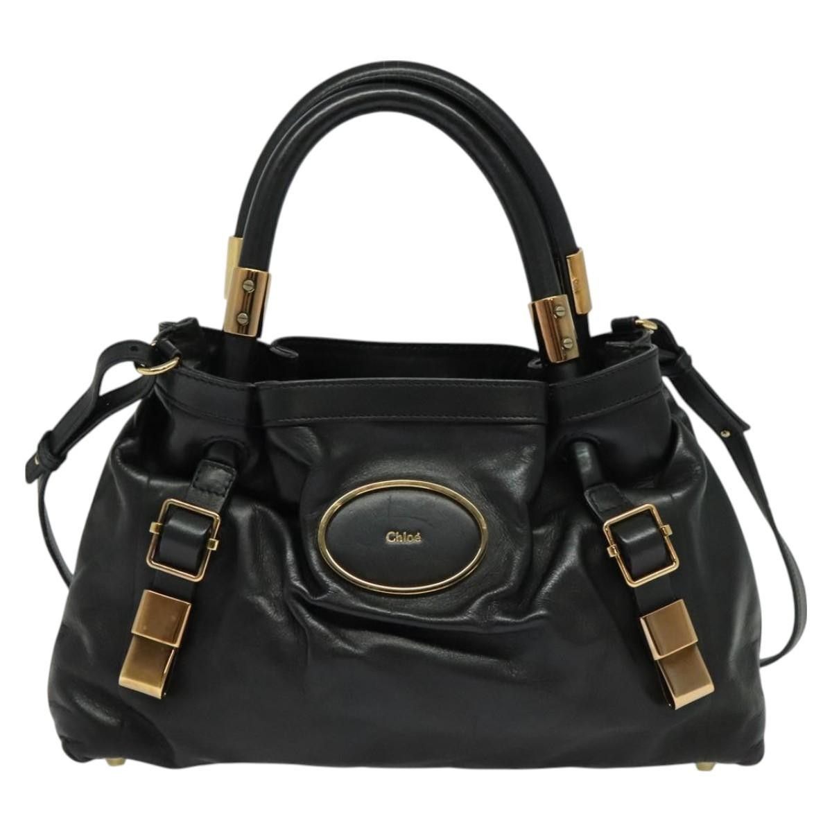 Chloe Chloe Victoria Handbag Leather Size ONE SIZE - 18 Thumbnail