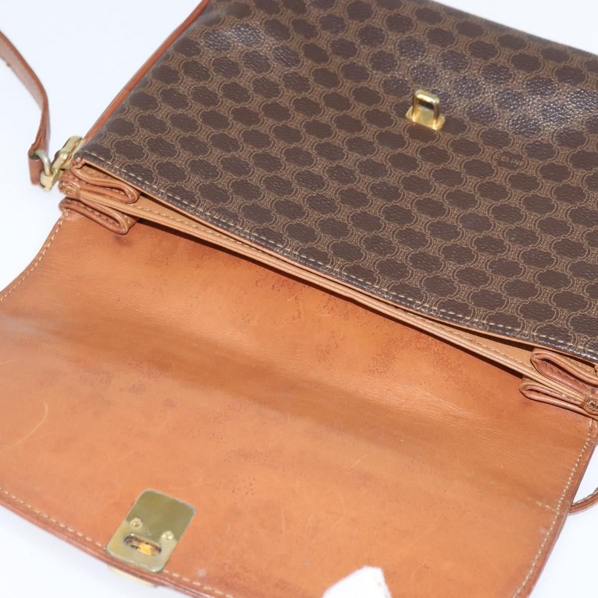 Celine Celine Macadam Shoulder Bag PVC Leather Size ONE SIZE - 14 Thumbnail