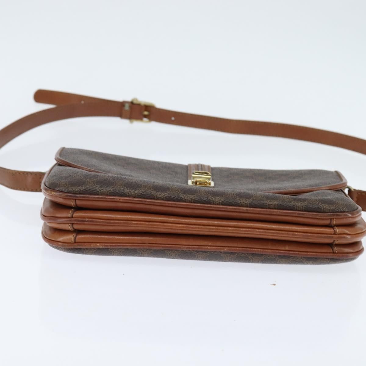 Celine Celine Macadam Shoulder Bag PVC Leather Size ONE SIZE - 15 Thumbnail