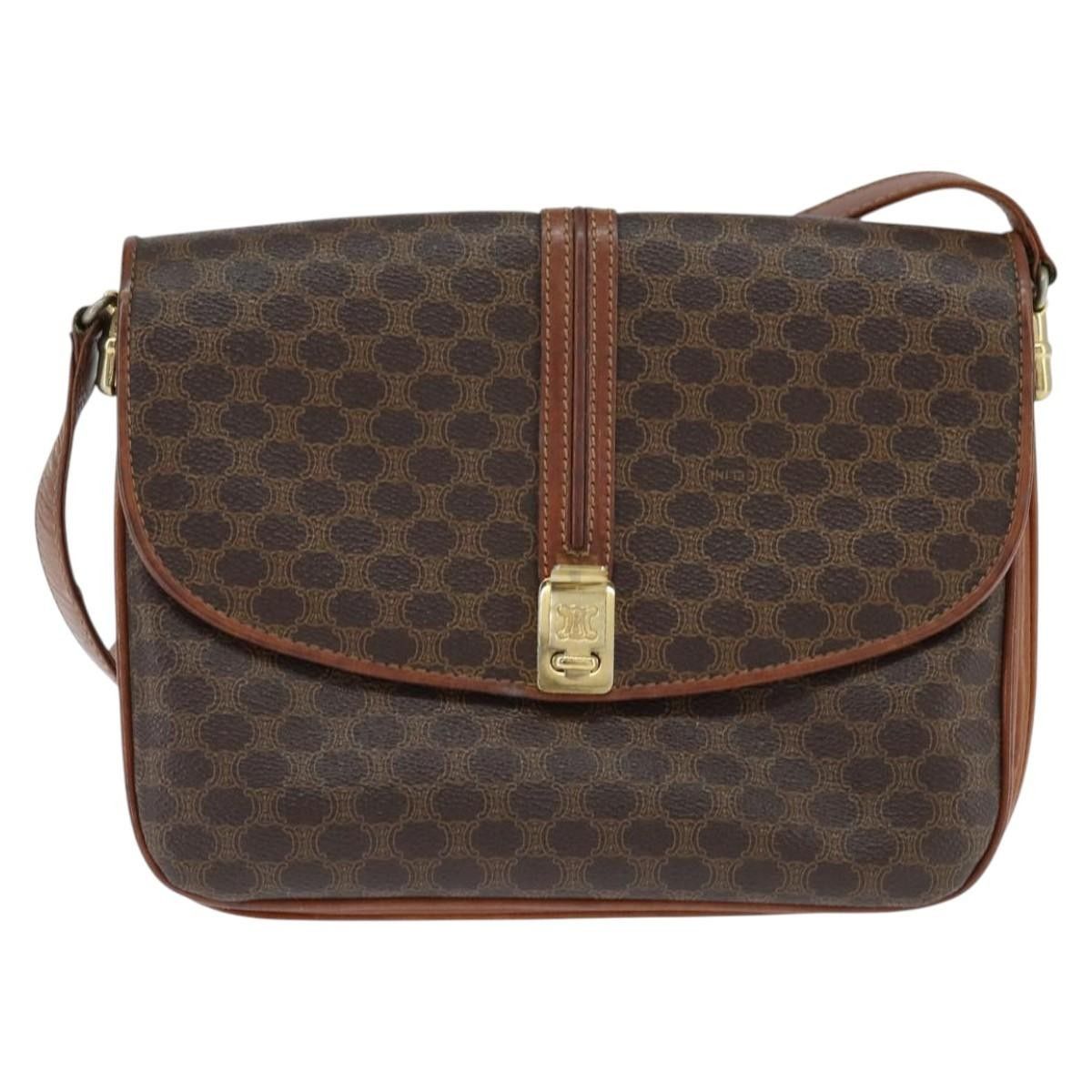 Celine Celine Macadam Shoulder Bag PVC Leather Size ONE SIZE - 18 Thumbnail