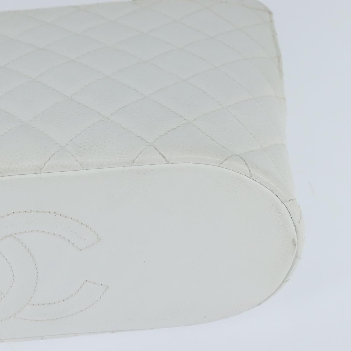 Chanel Chanel Vintage CC Zip Around Bowler Quilted Caviar Size ONE SIZE - 10 Thumbnail