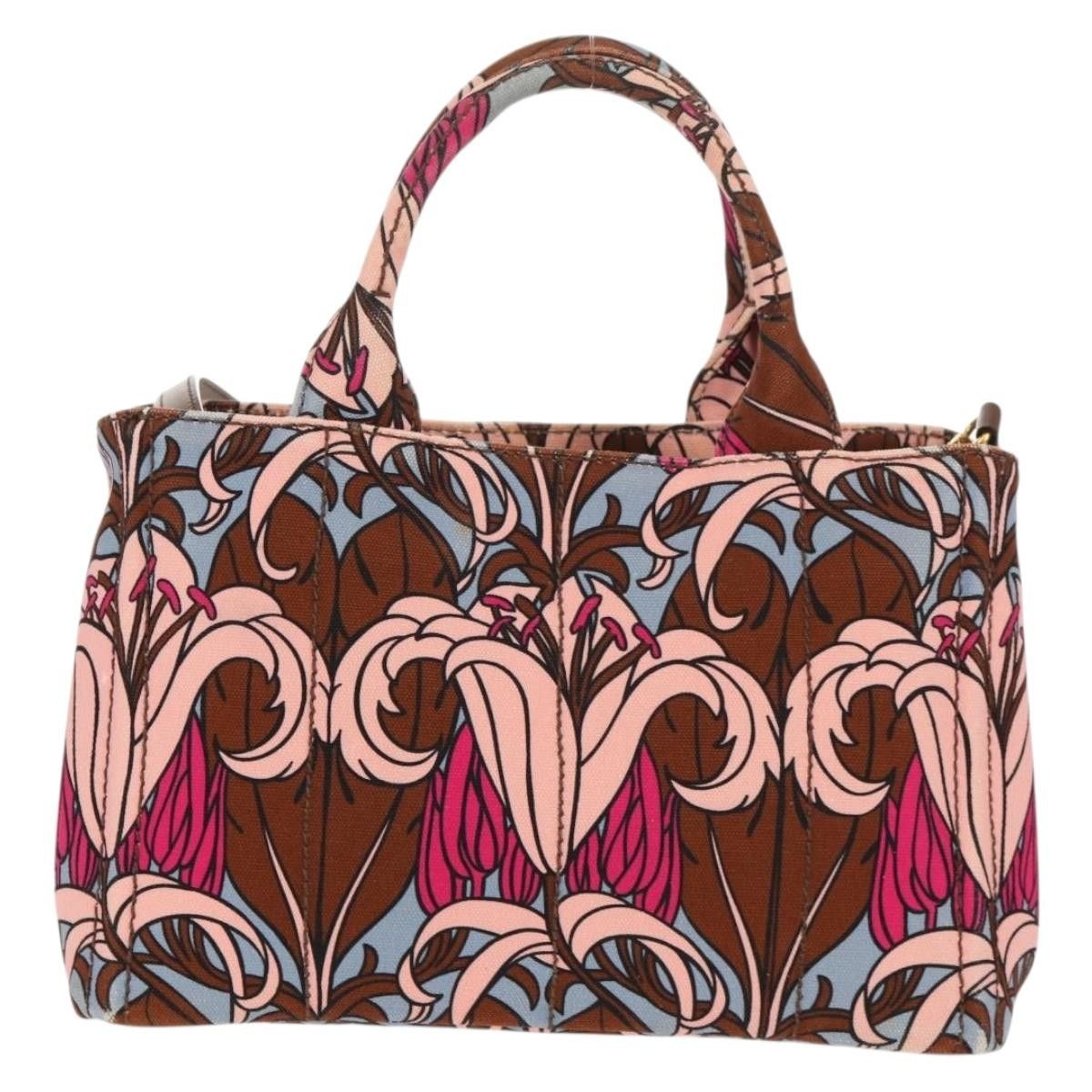 Prada Prada Canapa Open Tote Canvas Size ONE SIZE - 19 Thumbnail