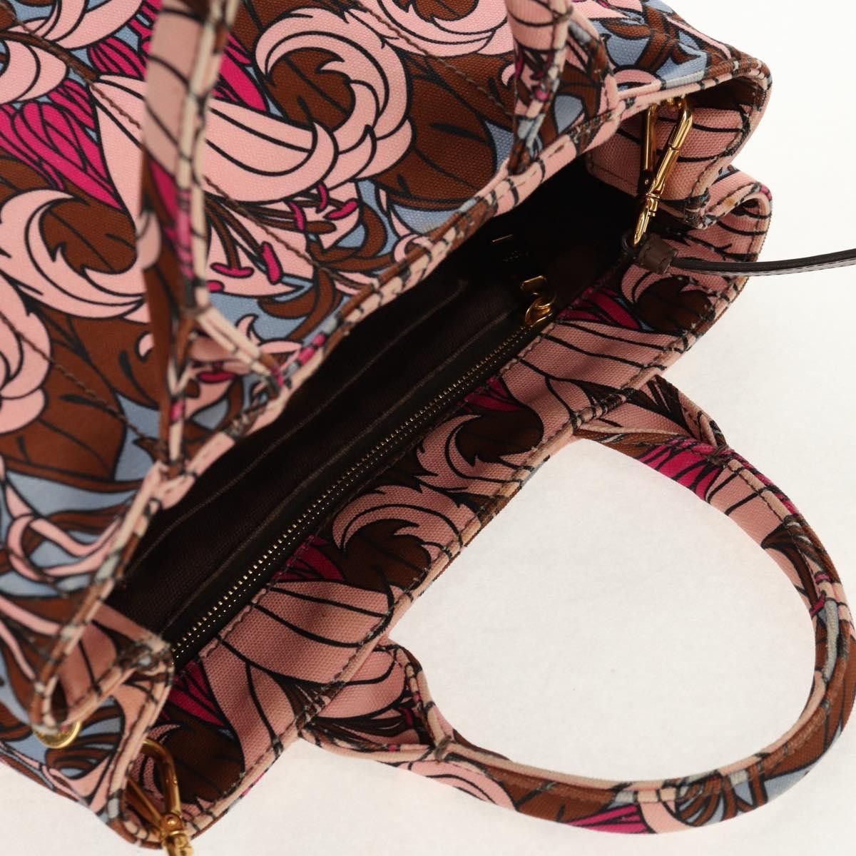 Prada Prada Canapa Open Tote Canvas Size ONE SIZE - 22 Thumbnail