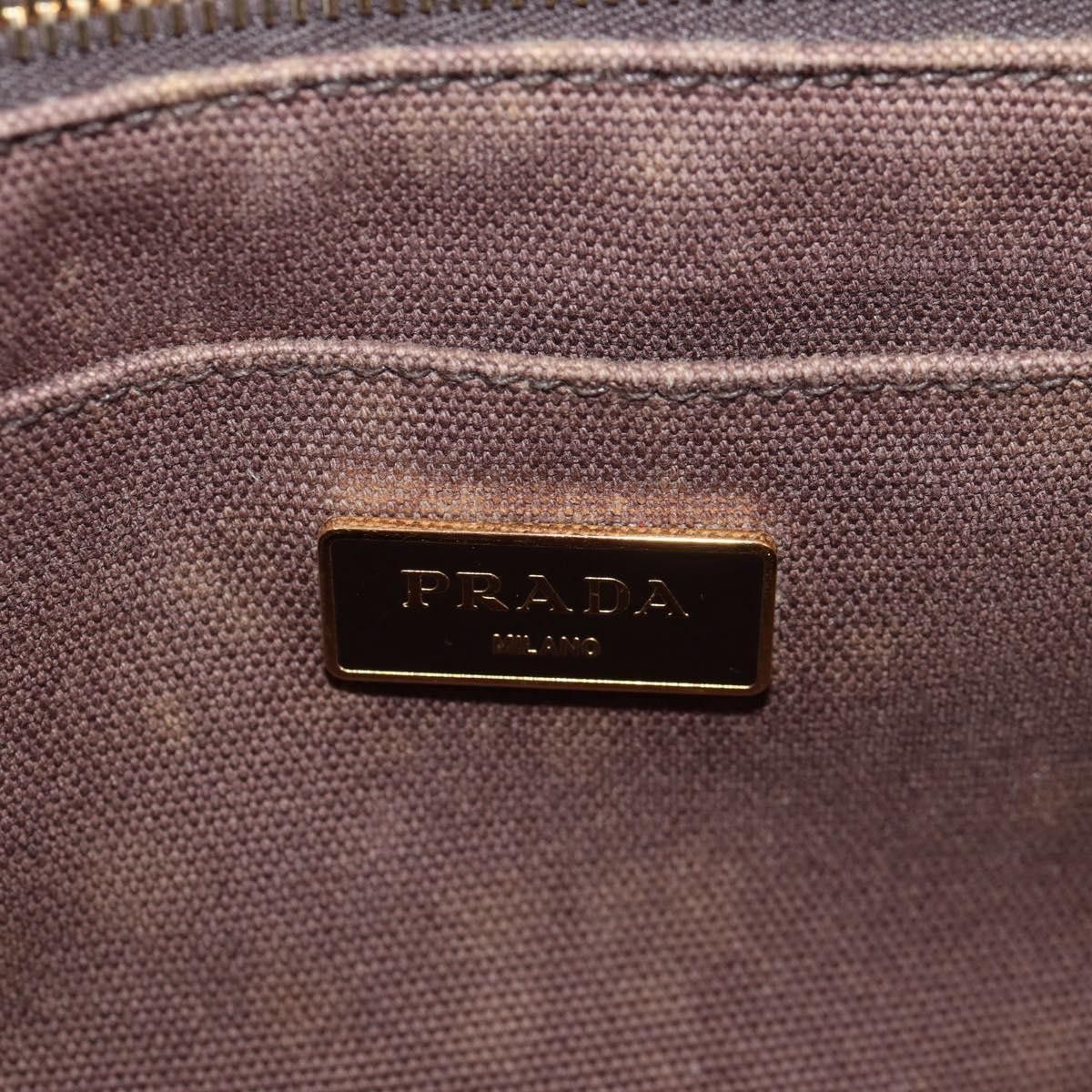 Prada Prada Canapa Open Tote Canvas Size ONE SIZE - 6 Thumbnail