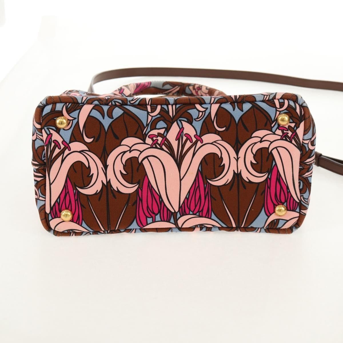 Prada Prada Canapa Open Tote Canvas Size ONE SIZE - 15 Thumbnail