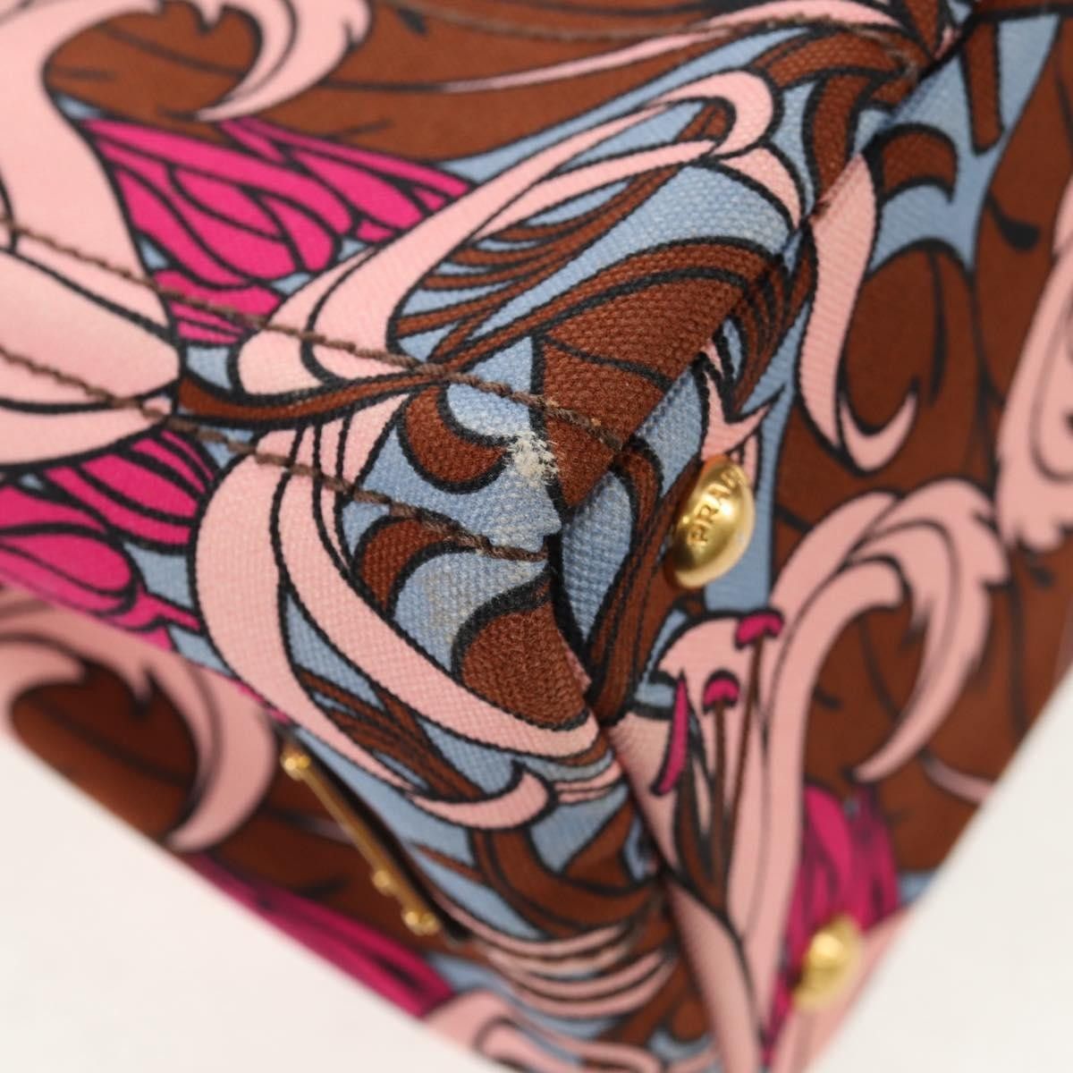 Prada Prada Canapa Open Tote Canvas Size ONE SIZE - 9 Thumbnail