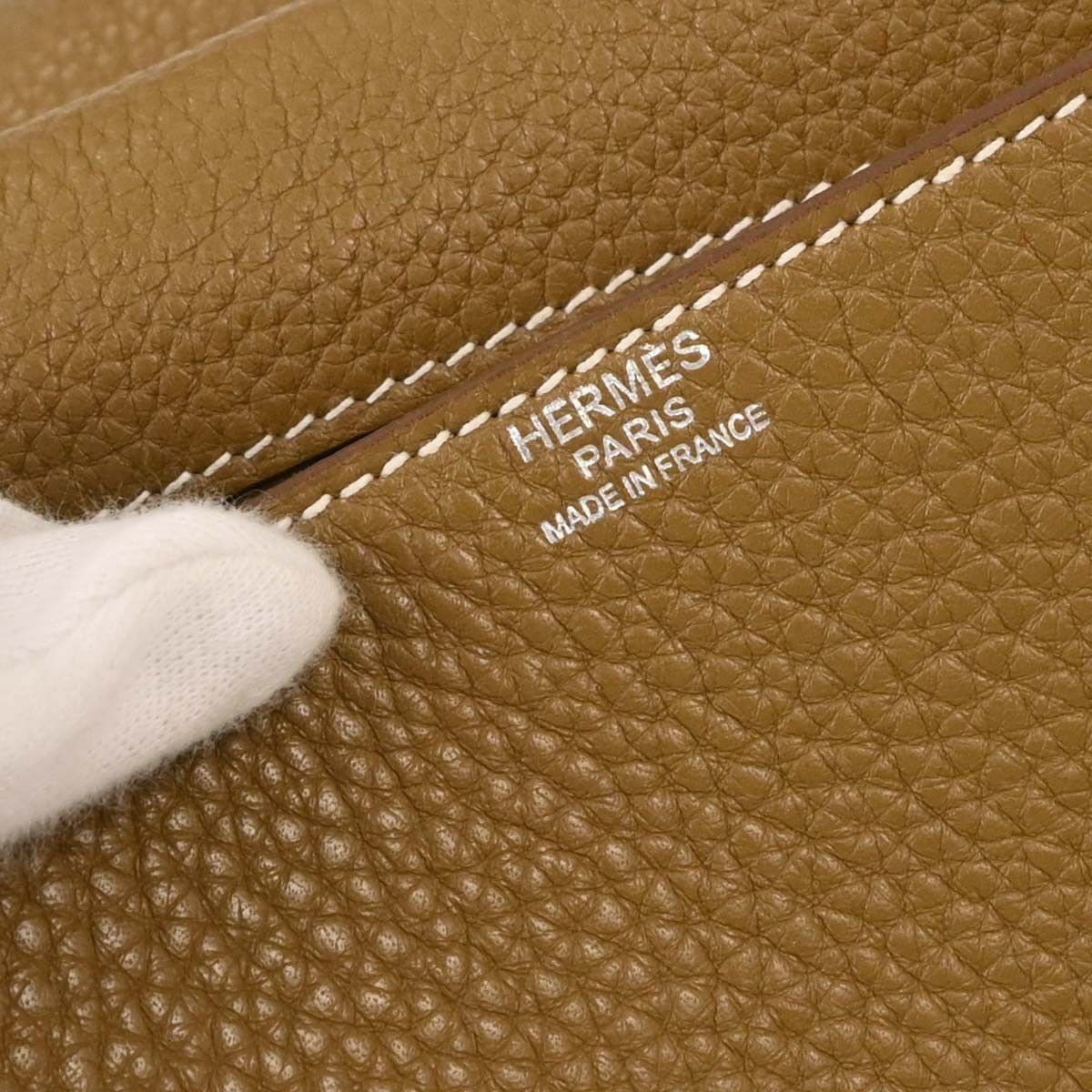 Hermes Hermes Steve Caporal Bag Clemence Size ONE SIZE - 4 Thumbnail
