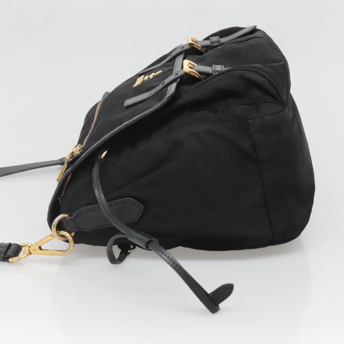 Prada Prada Double Buckle Flap Messenger Bag Tessuto Size ONE SIZE - 3 Thumbnail
