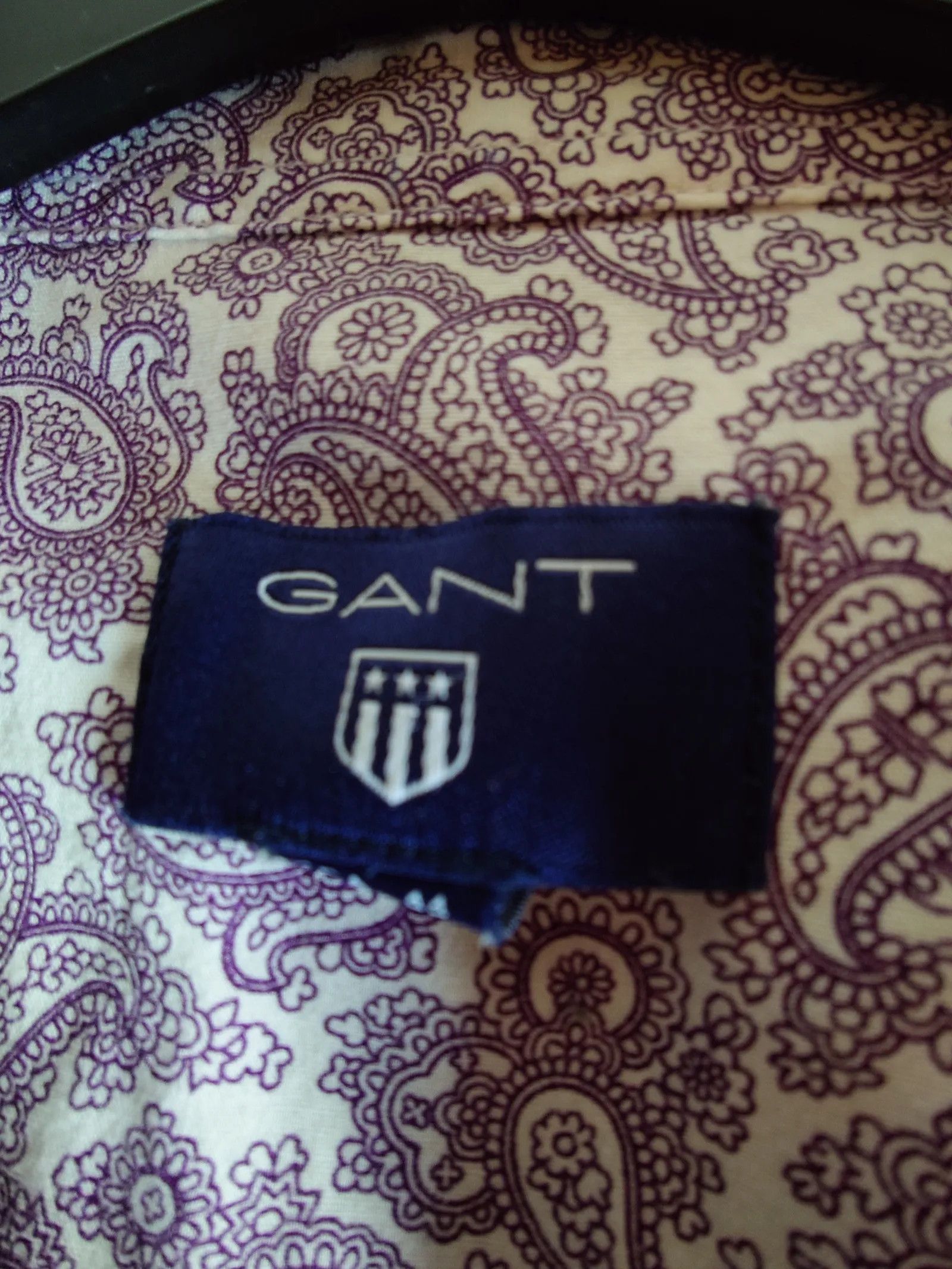 Gant Gant Paisleymönstrad Shirt Size M / US 6-8 / IT 42-44 - 2 Thumbnail