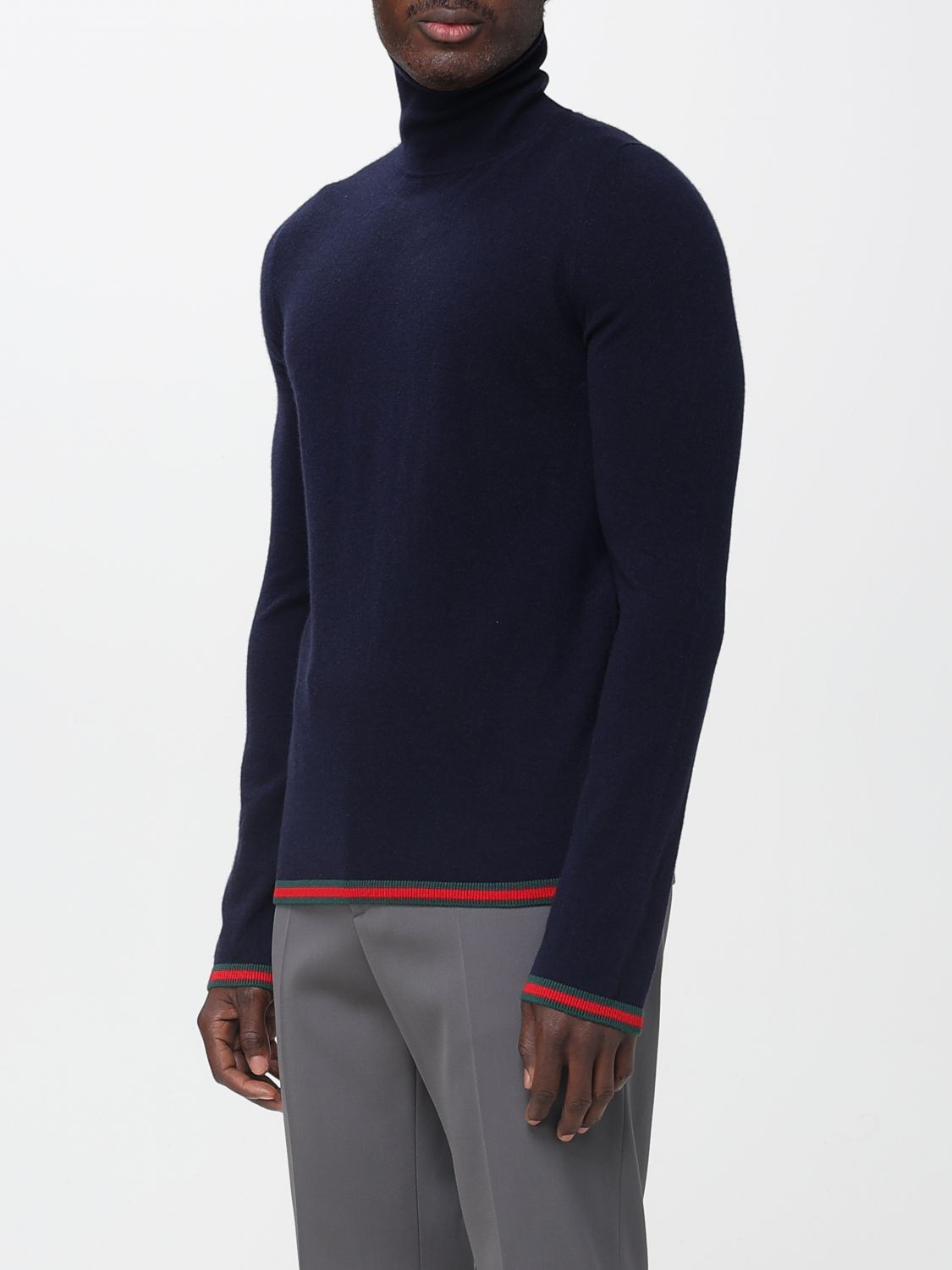 Gucci Gucci Sweater Men Blue Size US XXL / EU 58 / 5 - 4 Thumbnail