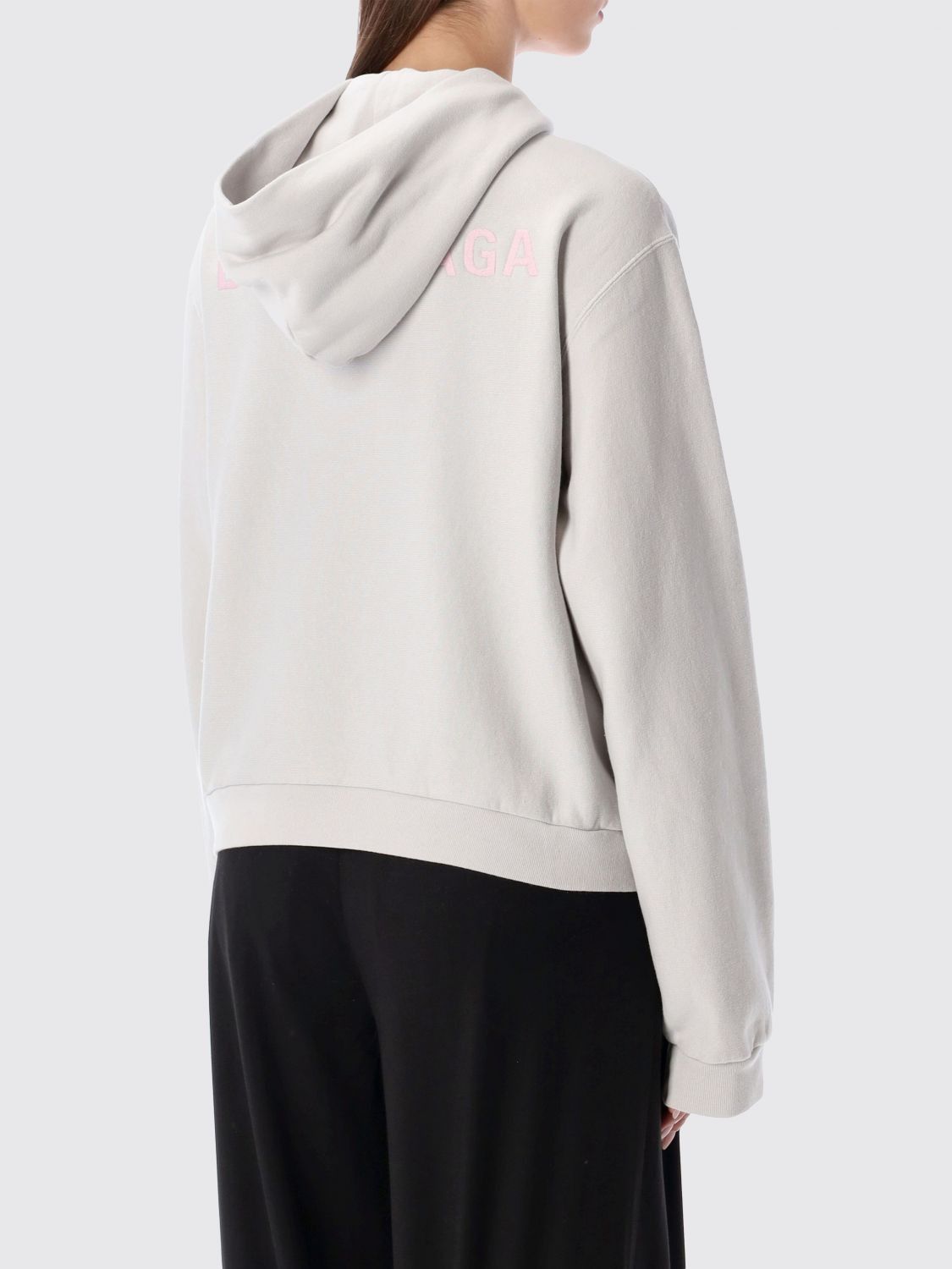 Balenciaga Balenciaga Sweatshirt Woman White Size S / US 4 / IT 40 - 2 Thumbnail