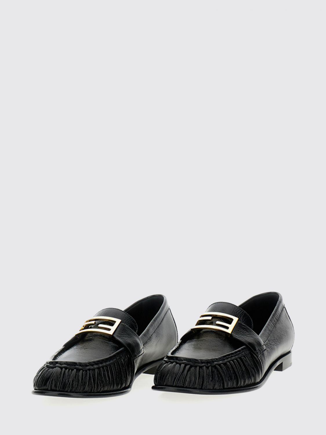 Fendi Fendi Loafer Woman Black Size US 11 / IT 41 - 2 Thumbnail