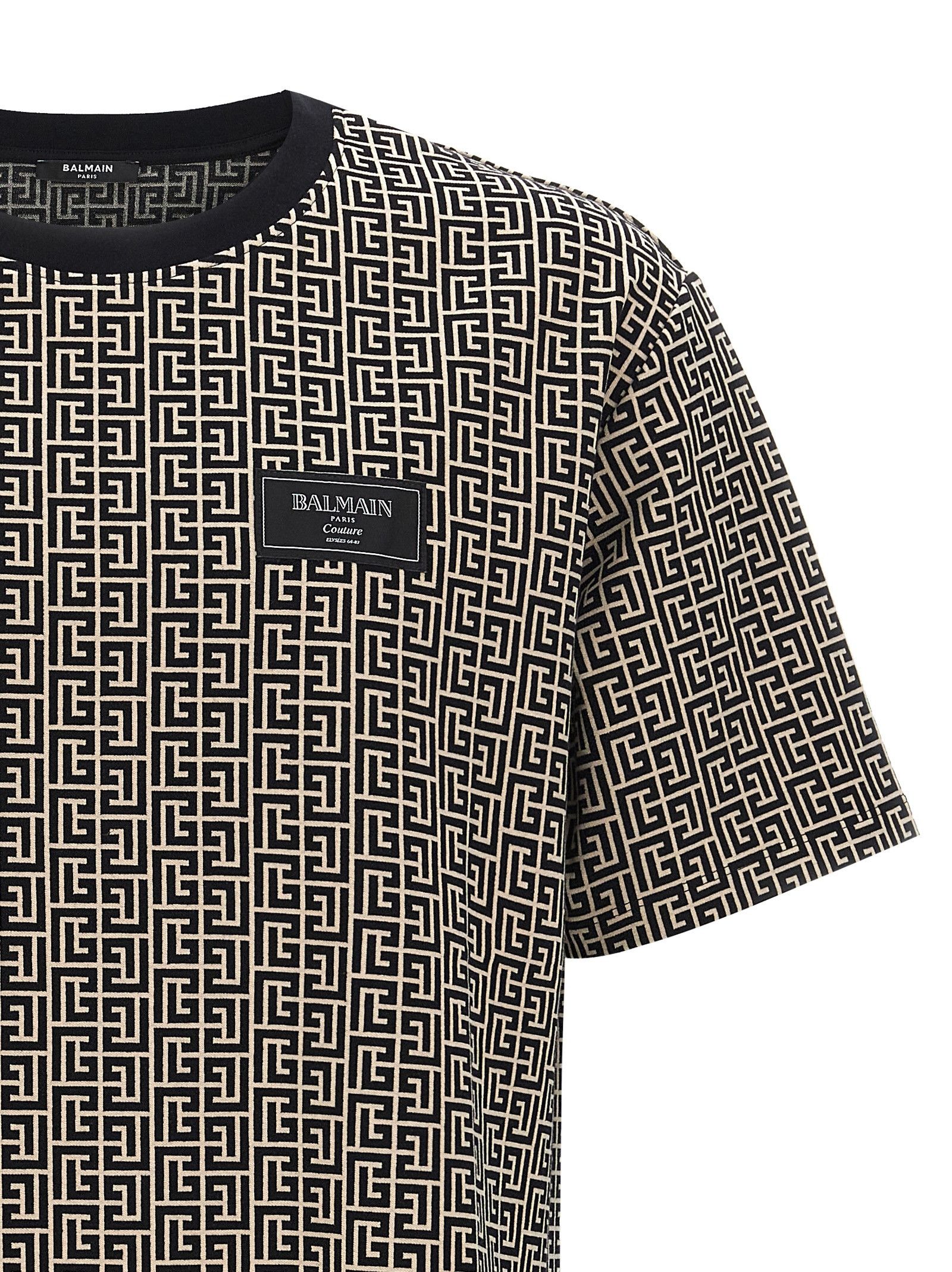 Balmain 'Monogram Couture' T-Shirt Size US L / EU 52-54 / 3 - 3 Thumbnail
