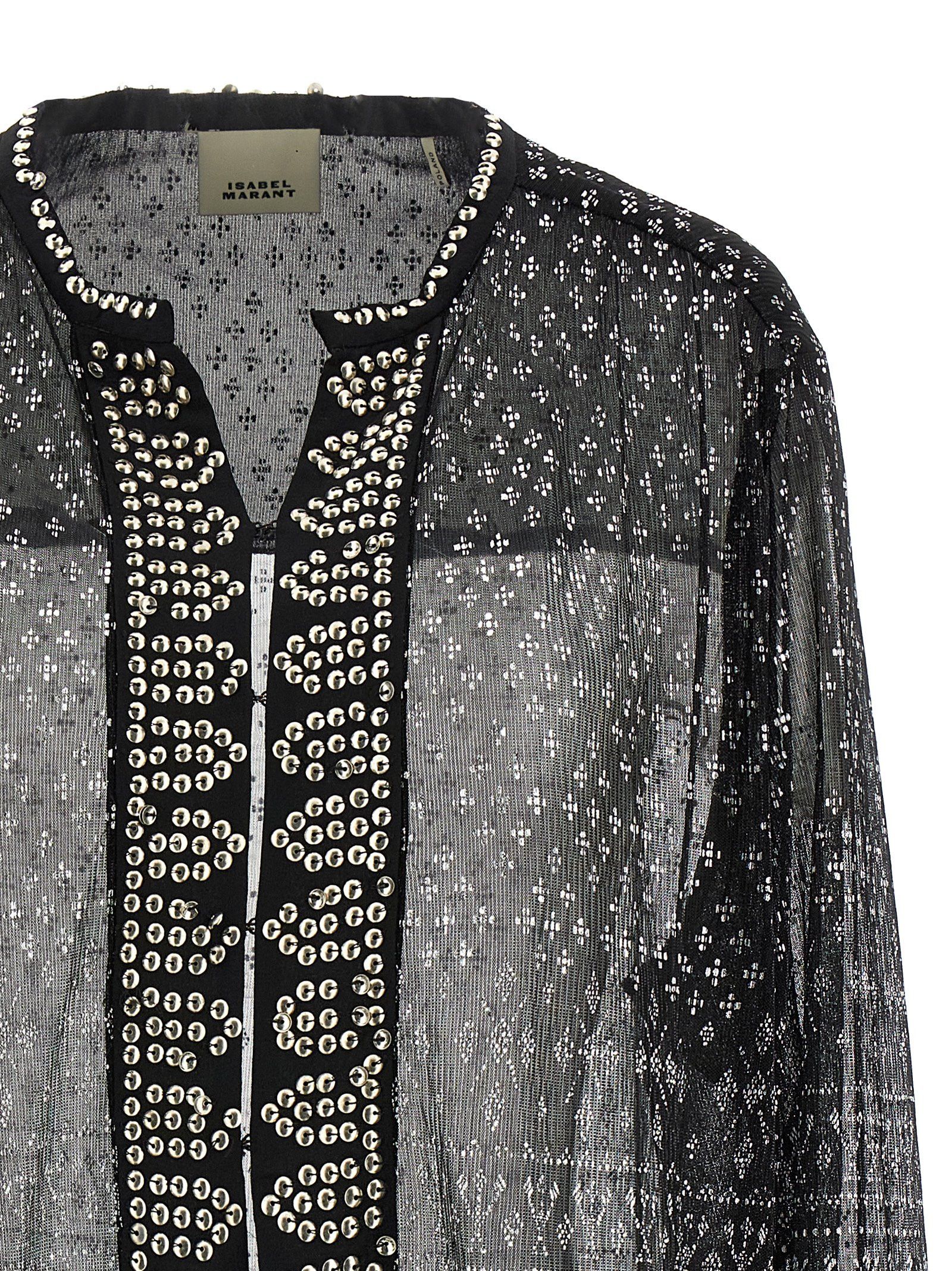 Isabel Marant 'Nickie' Blouse Size XS / US 0-2 / IT 36-38 - 3 Thumbnail