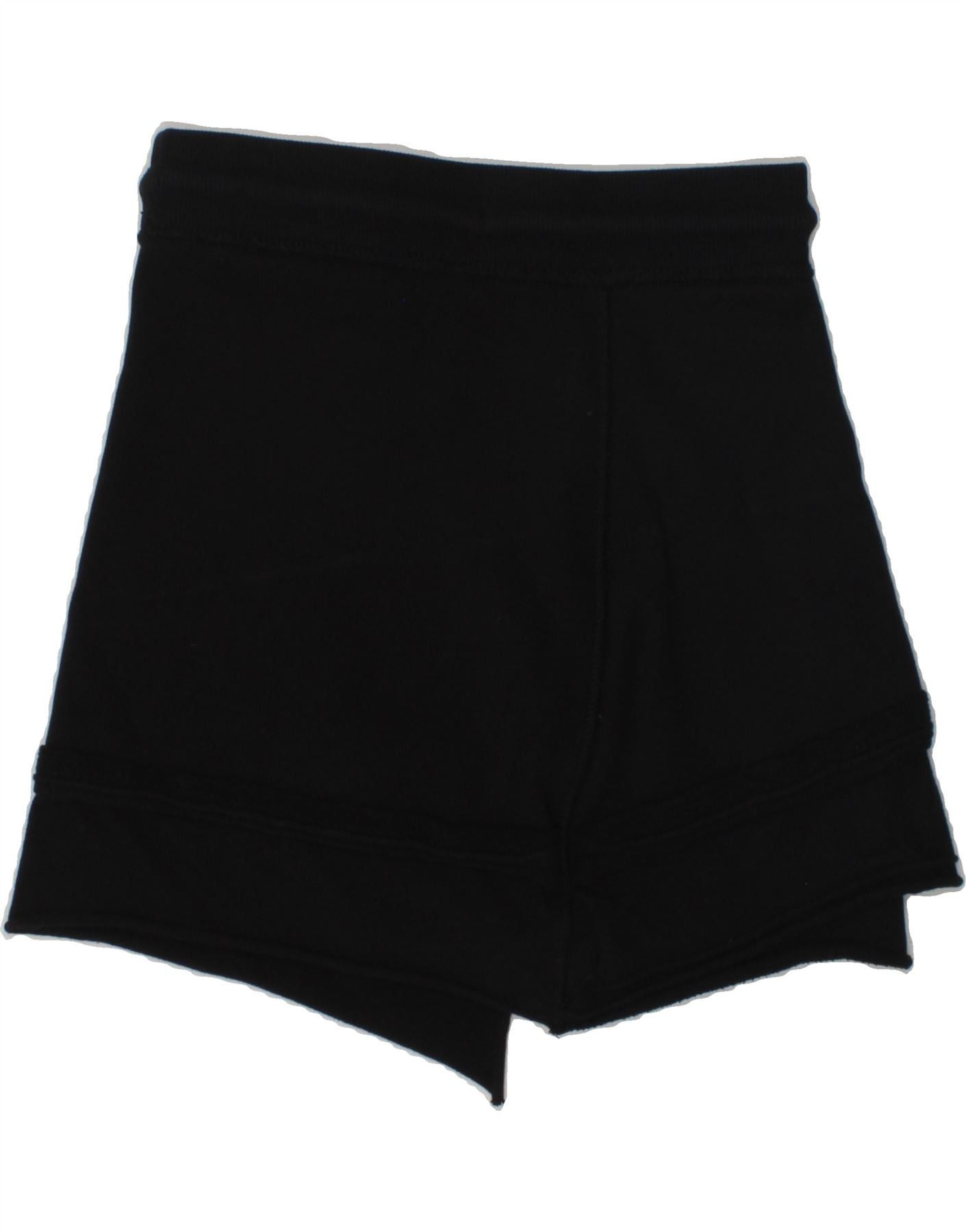 Diesel Girls Asymmetrical Skirt 3-4 Years W22 Black Cotton Size 24" / US 00 / IT 34 - 2 Thumbnail
