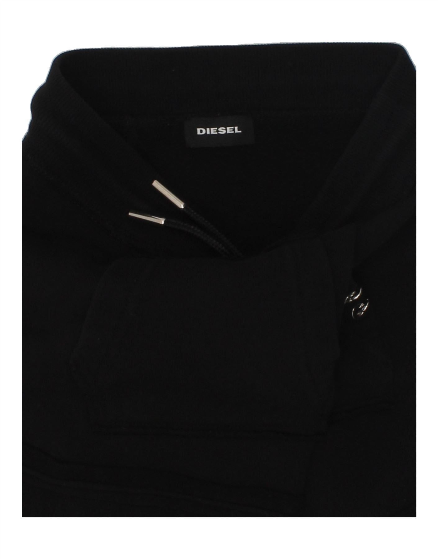 Diesel Girls Asymmetrical Skirt 3-4 Years W22 Black Cotton Size 24" / US 00 / IT 34 - 4 Thumbnail