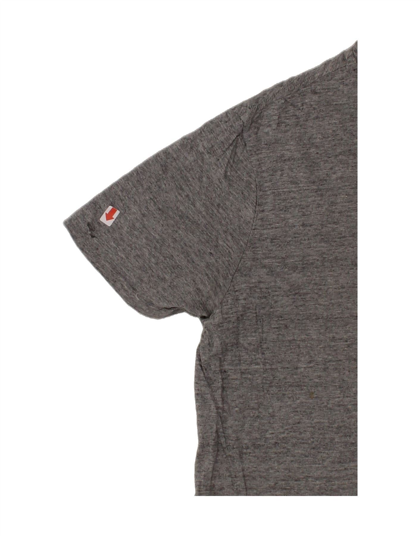 Polo Ralph Lauren Mens Custom Fit T-Shirt Top XL Grey Flecked Cotton Size US XL / EU 56 / 4 - 3 Thumbnail