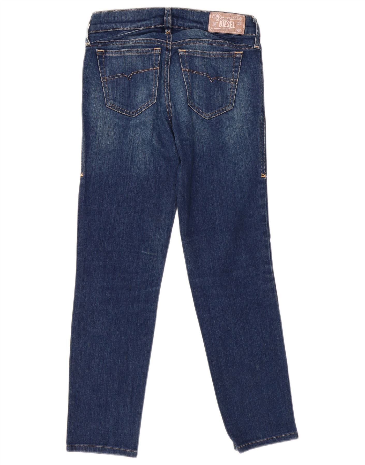 Diesel Womens Slim Jeans W25 L26 Blue Cotton Size 42" / US 20 - 2 Thumbnail