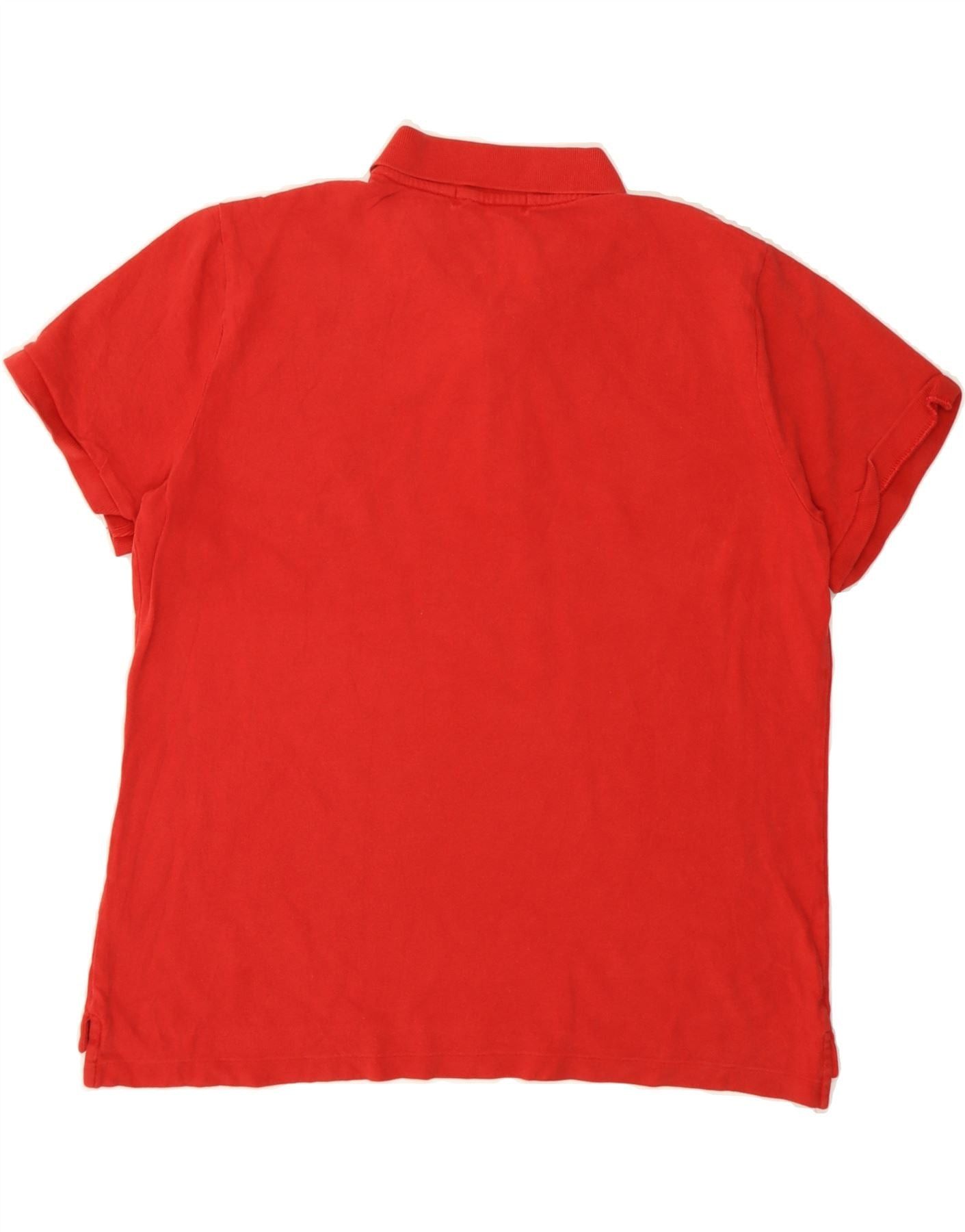 Ralph Lauren Boys Polo Shirt 15-16 Years XL Red Cotton Size XL / US 12-14 / IT 48-50 - 2 Thumbnail