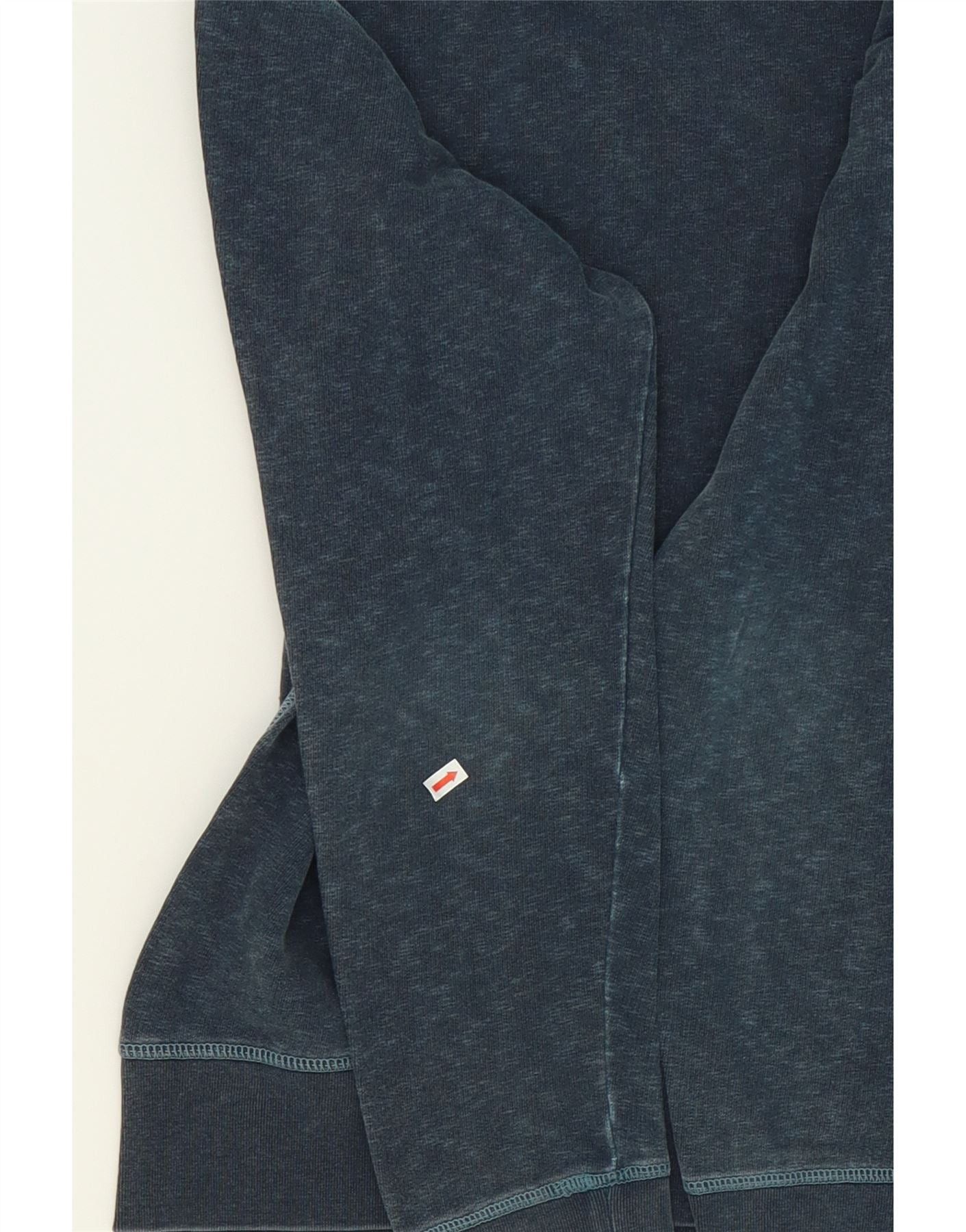 Diesel Womens Graphic Sweatshirt Jumper UK 18 XL Navy Blue Cotton Size XL / US 12-14 / IT 48-50 - 3 Thumbnail