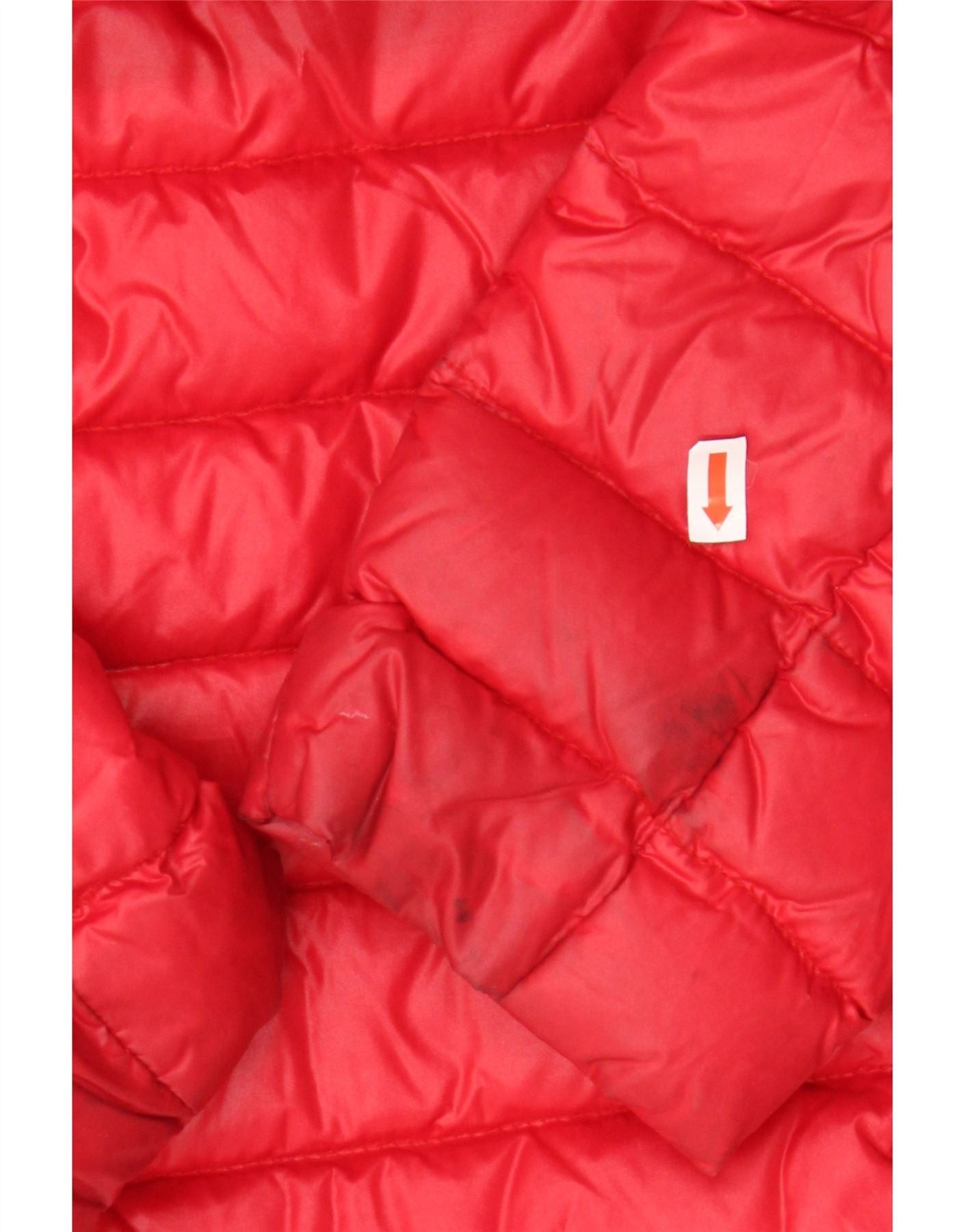 Polo Ralph Lauren Girls Graphic Hooded Padded Jacket 8-9 Years Medium Red Size S / US 4 / IT 40 - 3 Thumbnail