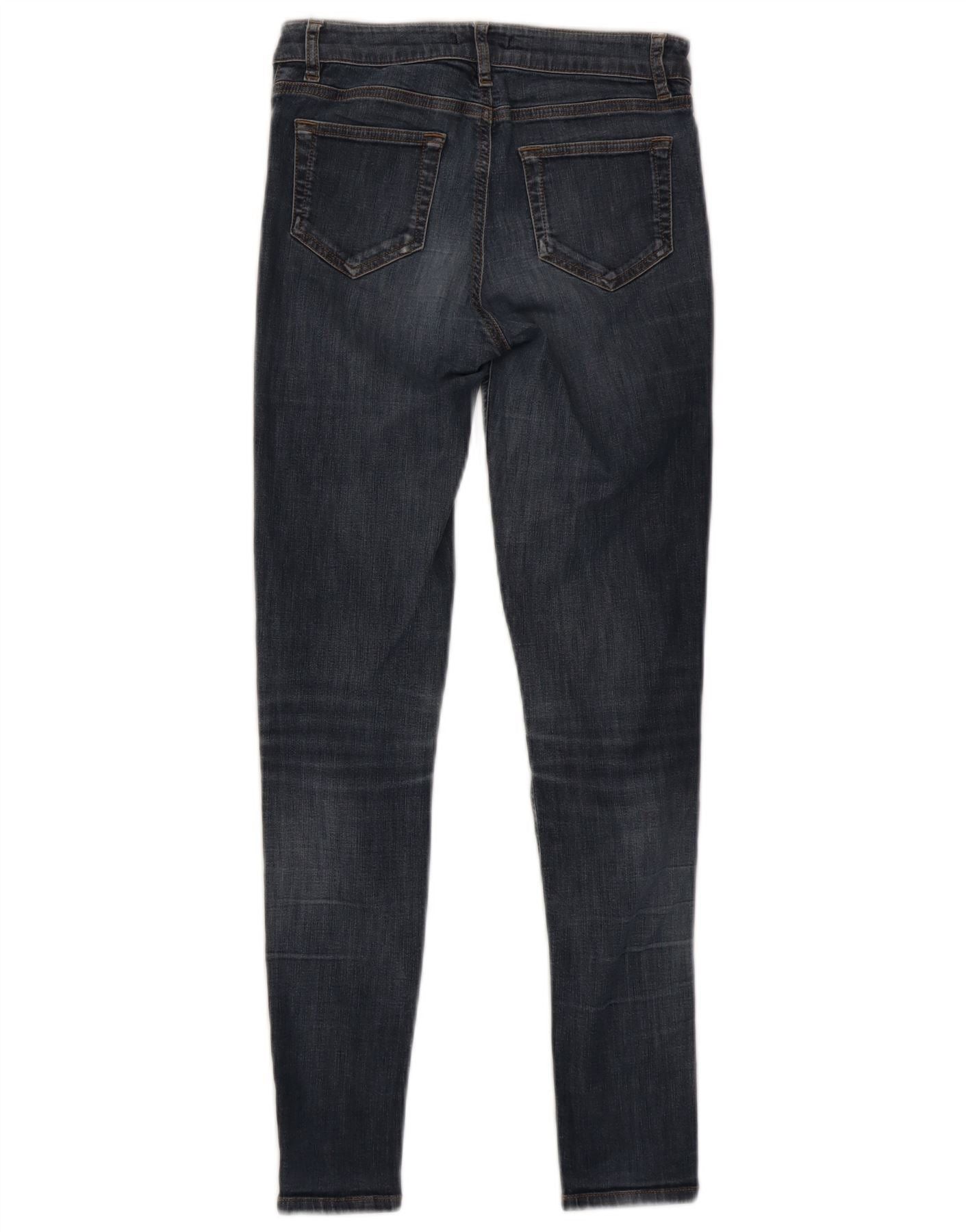 Prada Womens Skinny Jeans W25 L28 Blue Cotton Size 42" / US 20 - 2 Thumbnail