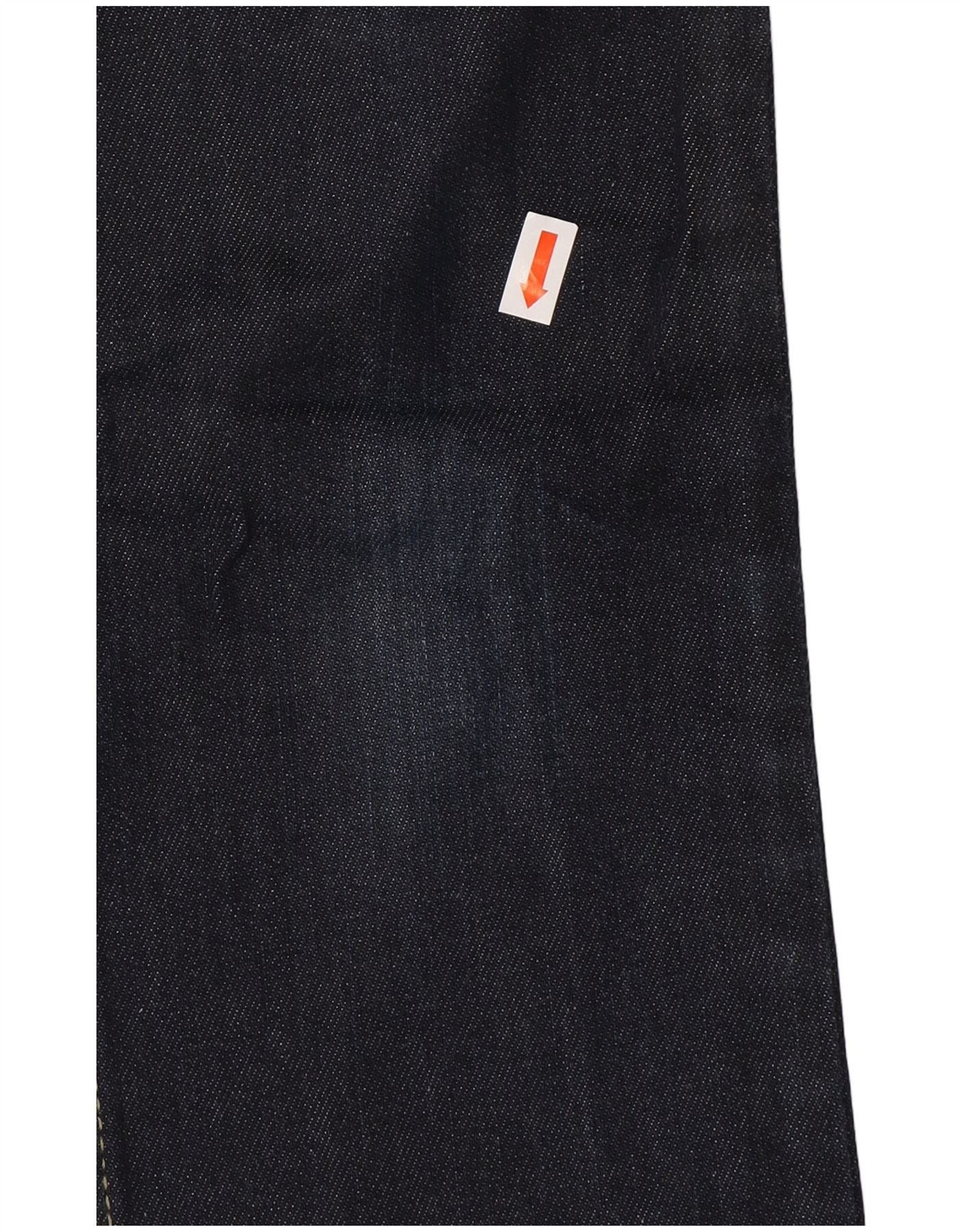 Diesel Womens Livy Slim Jeans W25 L32 Navy Blue Cotton Size 42" / US 20 - 3 Thumbnail