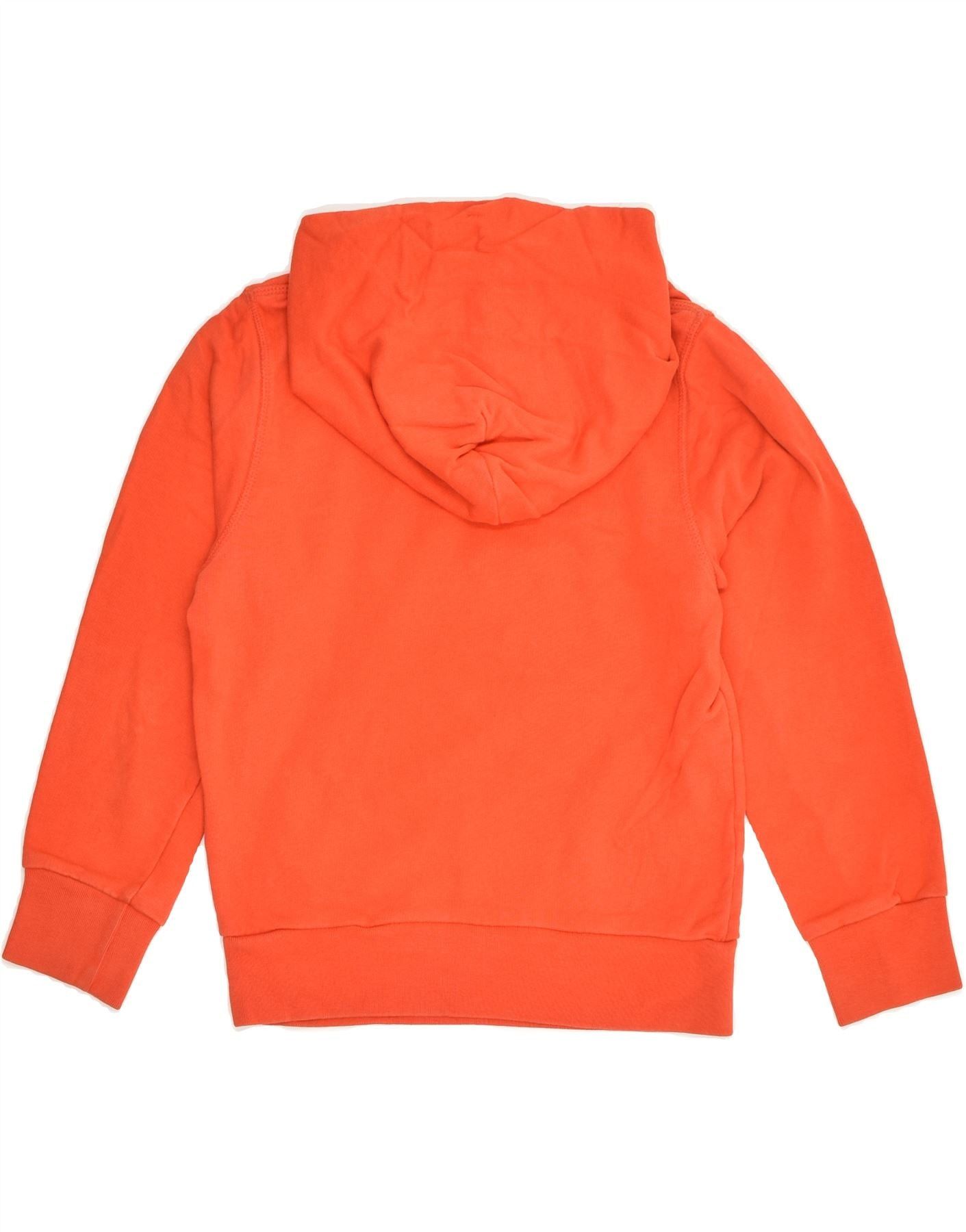 Diesel Girls Graphic Hoodie Jumper 9-10 Years Red Cotton Size M / US 6-8 / IT 42-44 - 2 Thumbnail