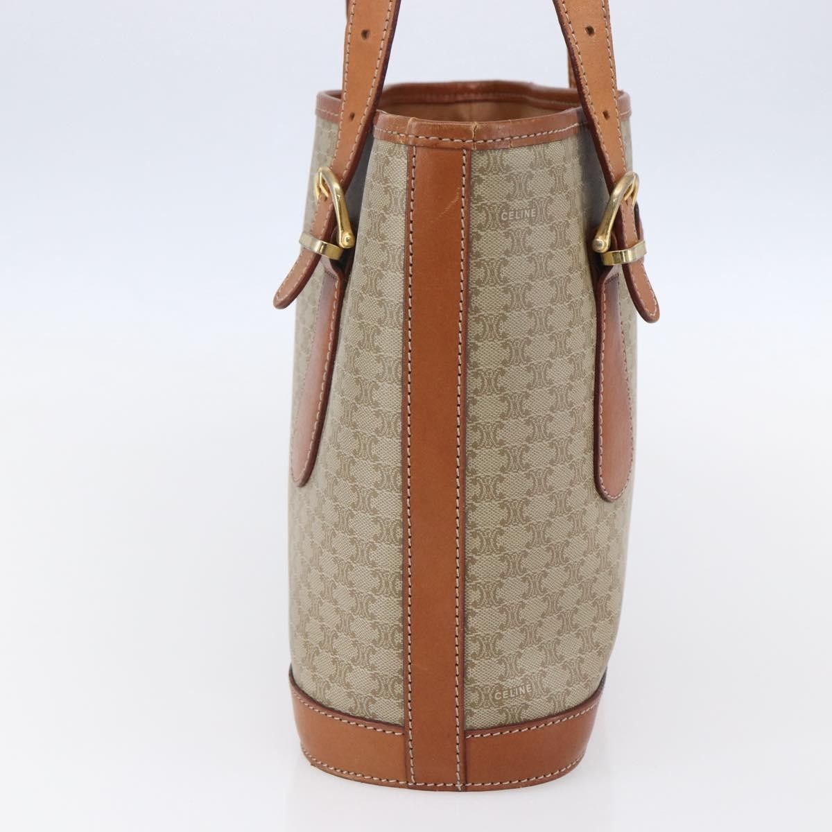 Celine Celine Vintage Macadam Tote bag Canvas Size ONE SIZE - 3 Thumbnail