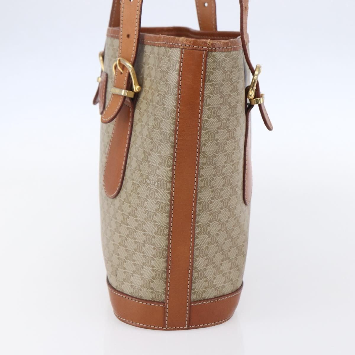 Celine Celine Vintage Macadam Tote bag Canvas Size ONE SIZE - 4 Thumbnail