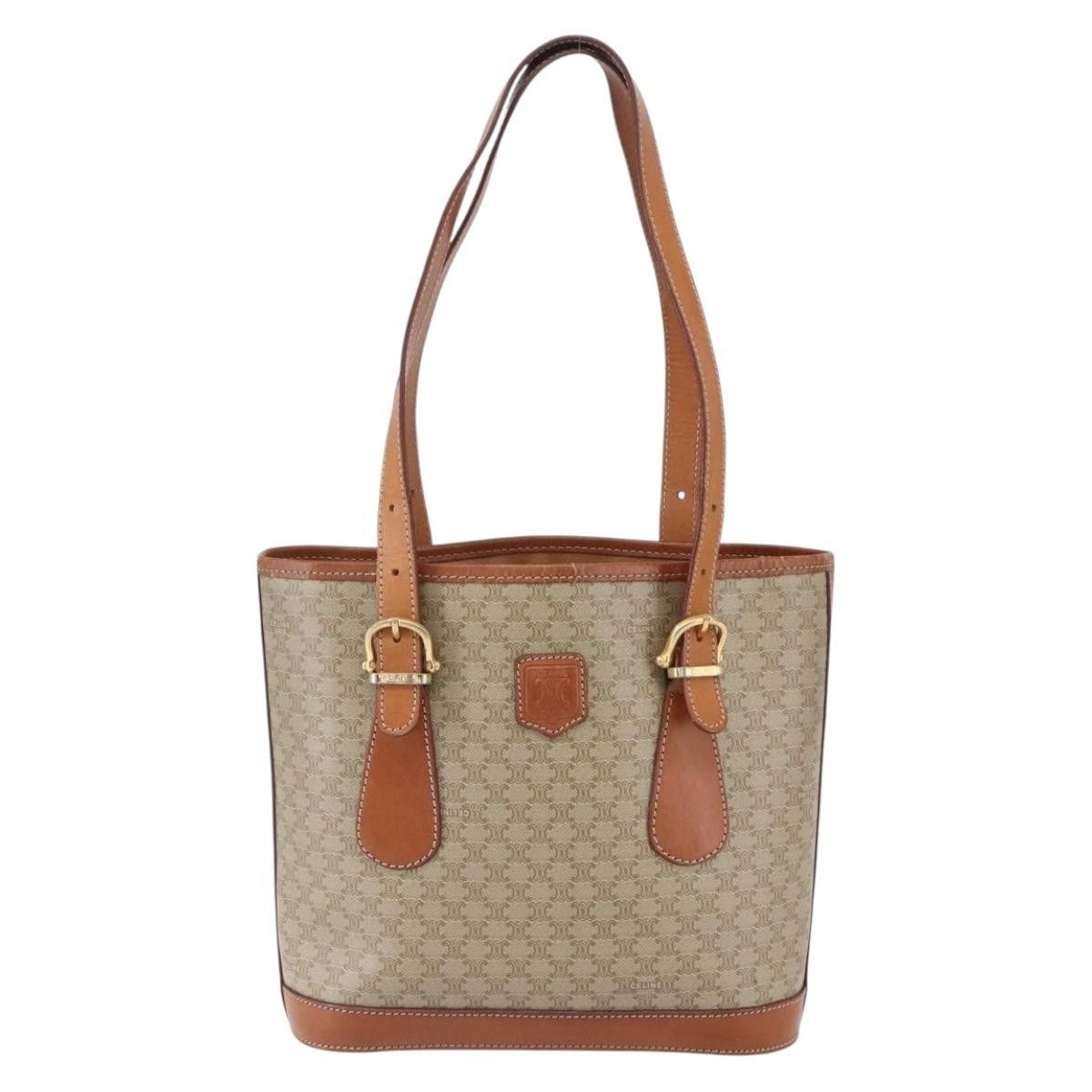 Celine Celine Vintage Macadam Tote bag Canvas Size ONE SIZE - 19 Thumbnail