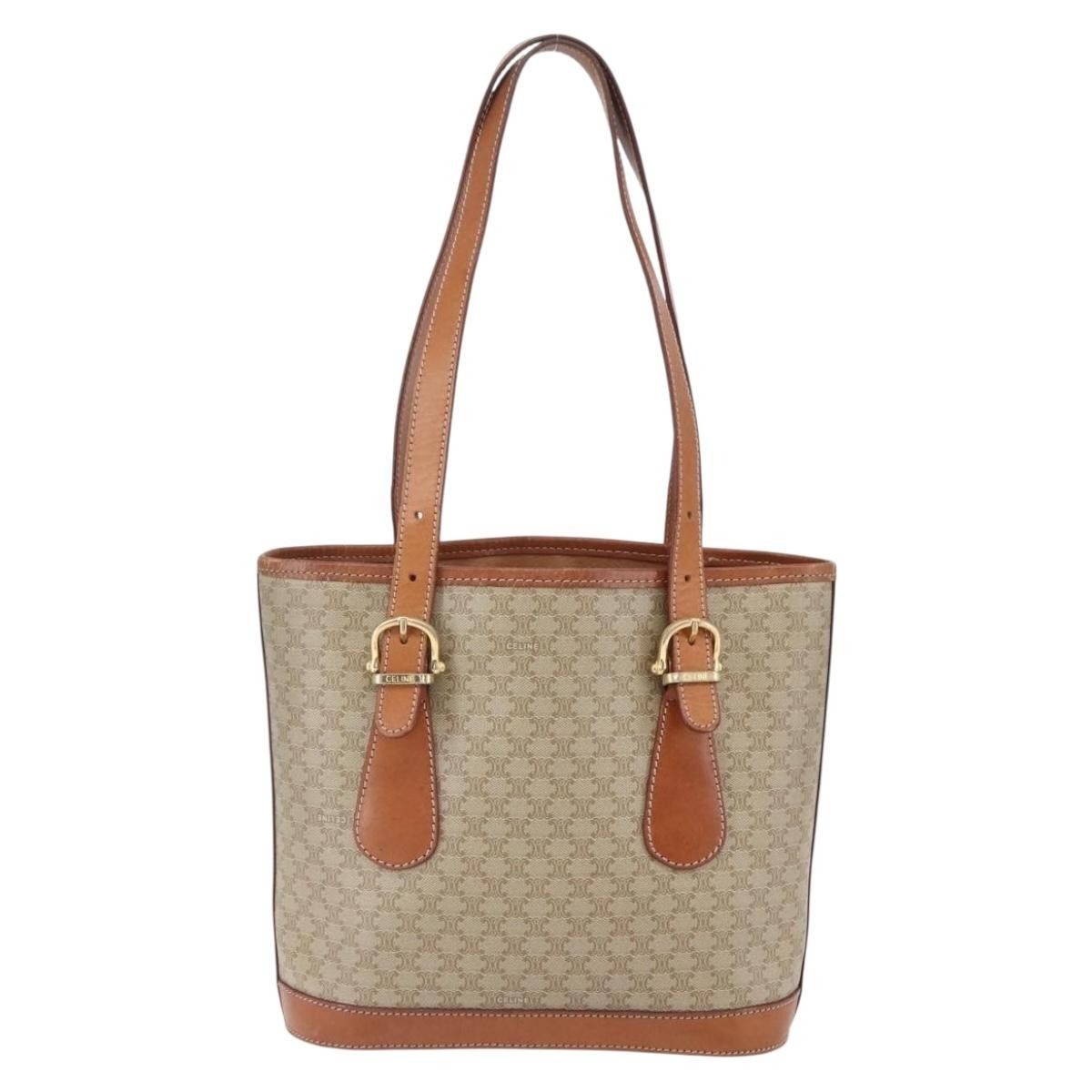 Celine Celine Vintage Macadam Tote bag Canvas Size ONE SIZE - 2 Thumbnail