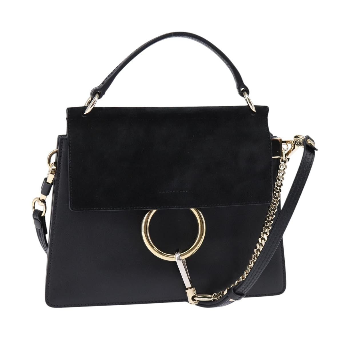 Chloe Chloe Faye Top Handle Bag Leather and Suede Size ONE SIZE - 14 Thumbnail