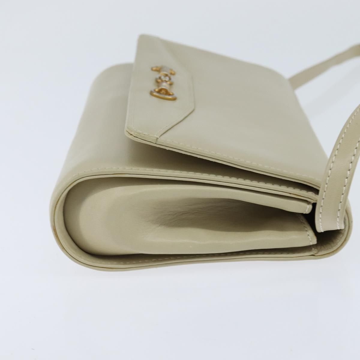 Celine Celine Flap Shoulder Bag Leather Size ONE SIZE - 4 Thumbnail