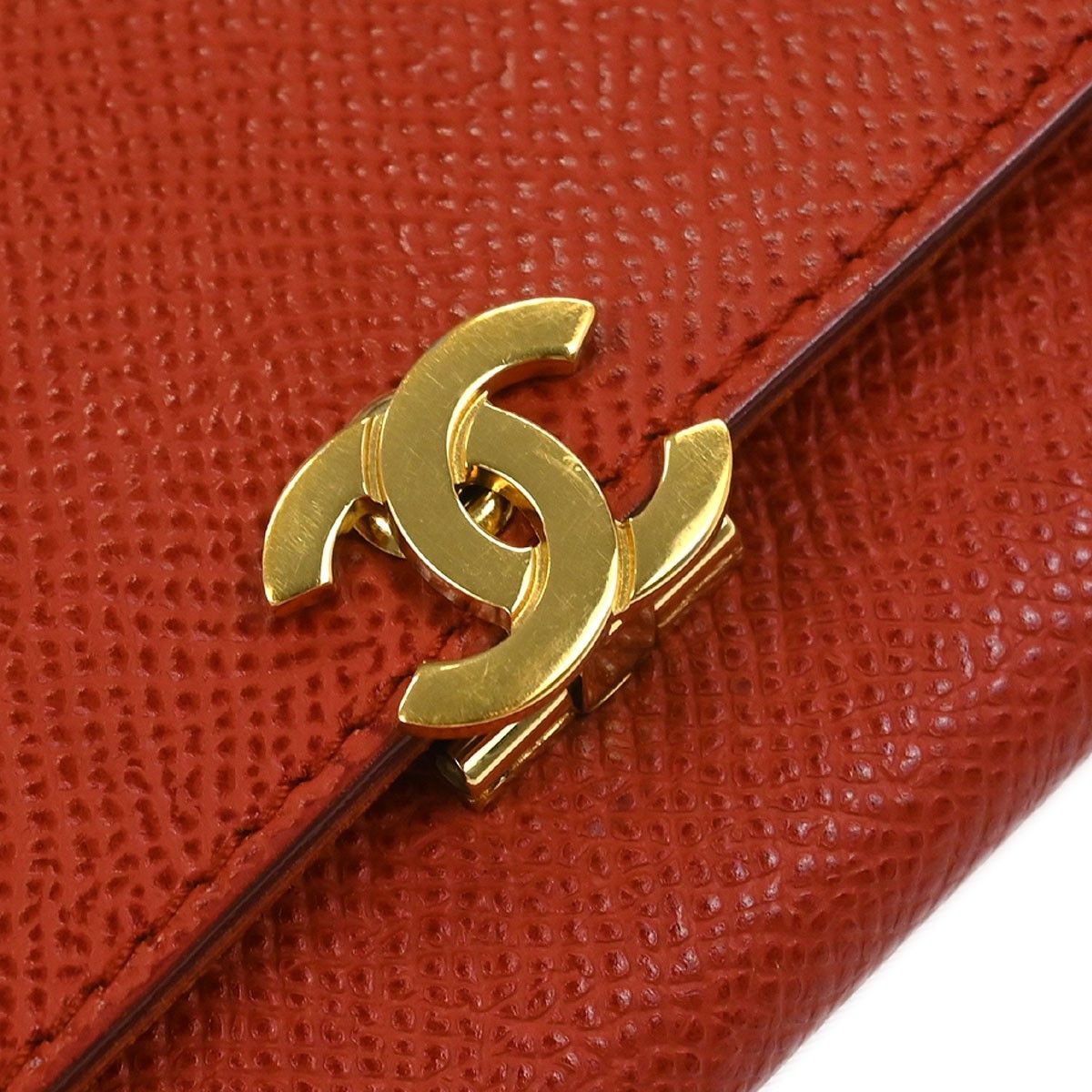 Chanel Chanel Vintage CC Flap Wallet Leather Size ONE SIZE - 6 Thumbnail